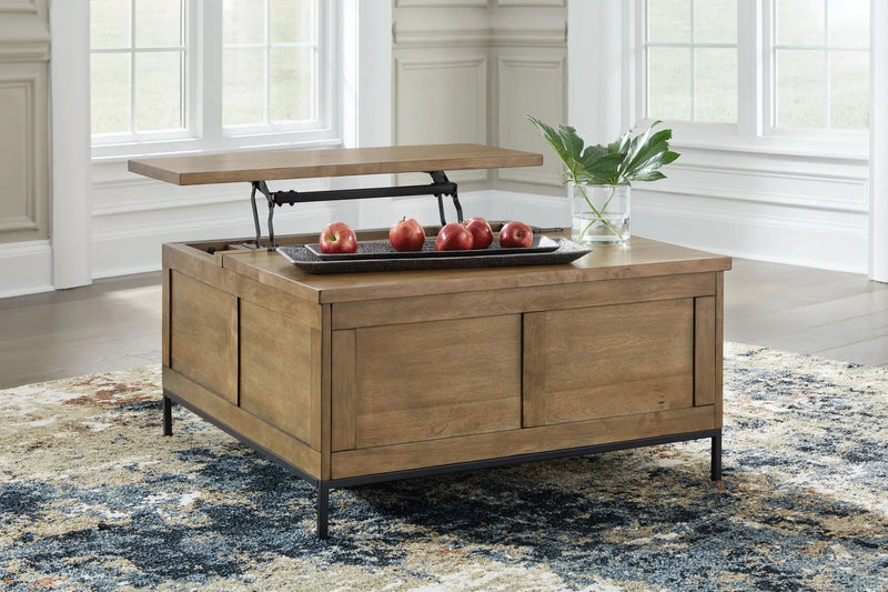 Torlanta - Lift Top Cocktail Table - Brown by Unique Piece Furniture