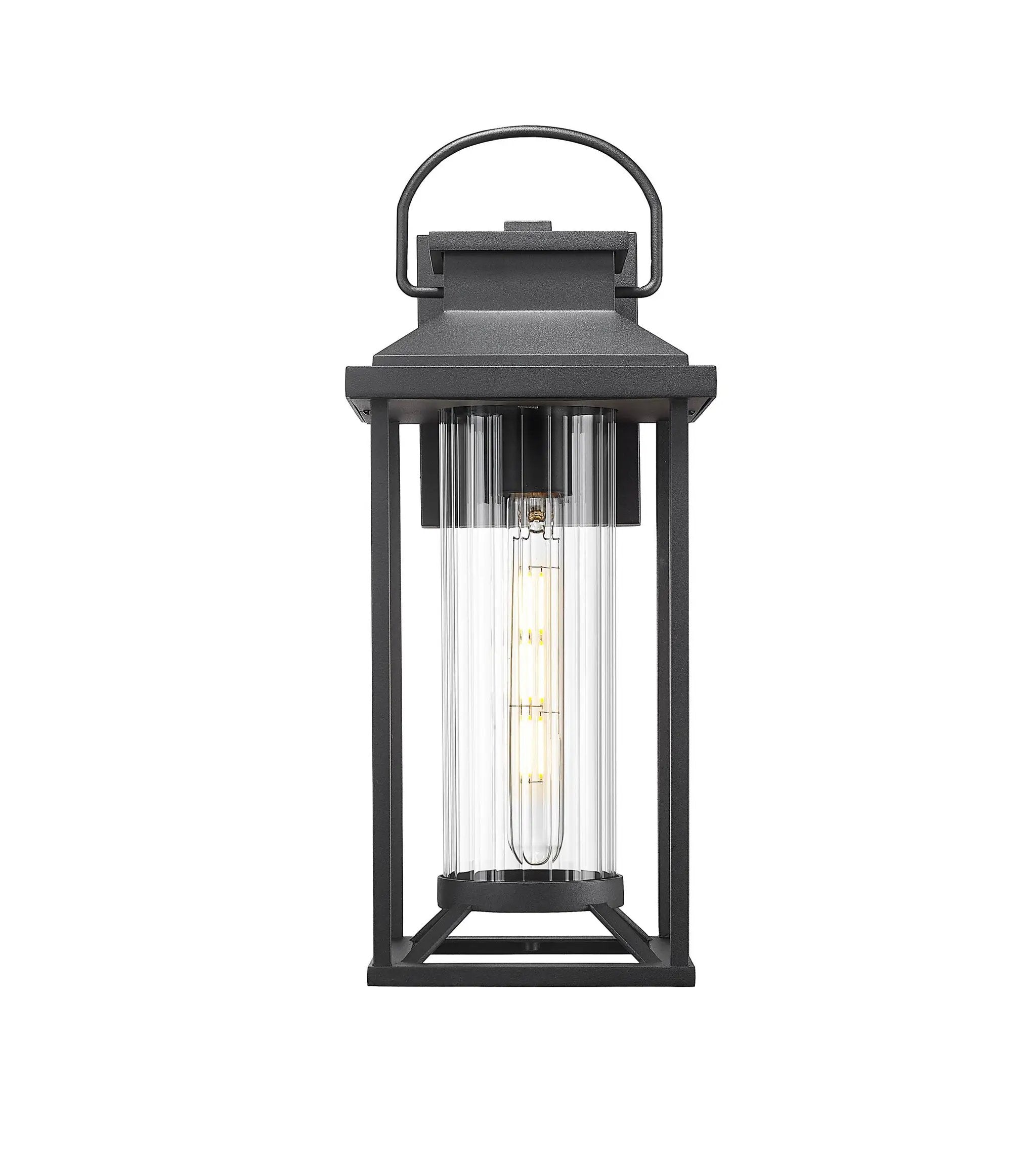 Outdoor Porch Lights Textured Black Exterior Lighting Fixtures Wall Mount by HouseOfZazla