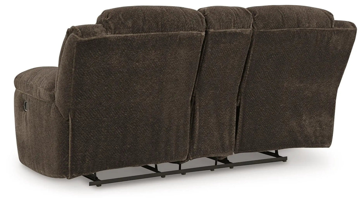 Frohn - Dbl Reclining Loveseat With Console by Unique Piece Furniture