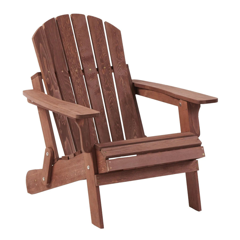 Oversize Outdoor Folding Adirondack Chair, Patio Chair For Garden by Unique Piece Furniture
