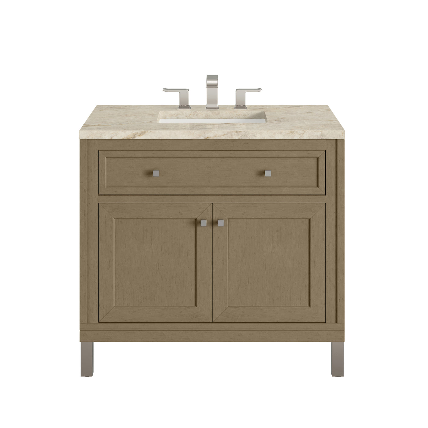 James Martin Chicago 36" Single Bathroom Vanity, Walnut Whisper by James Martin