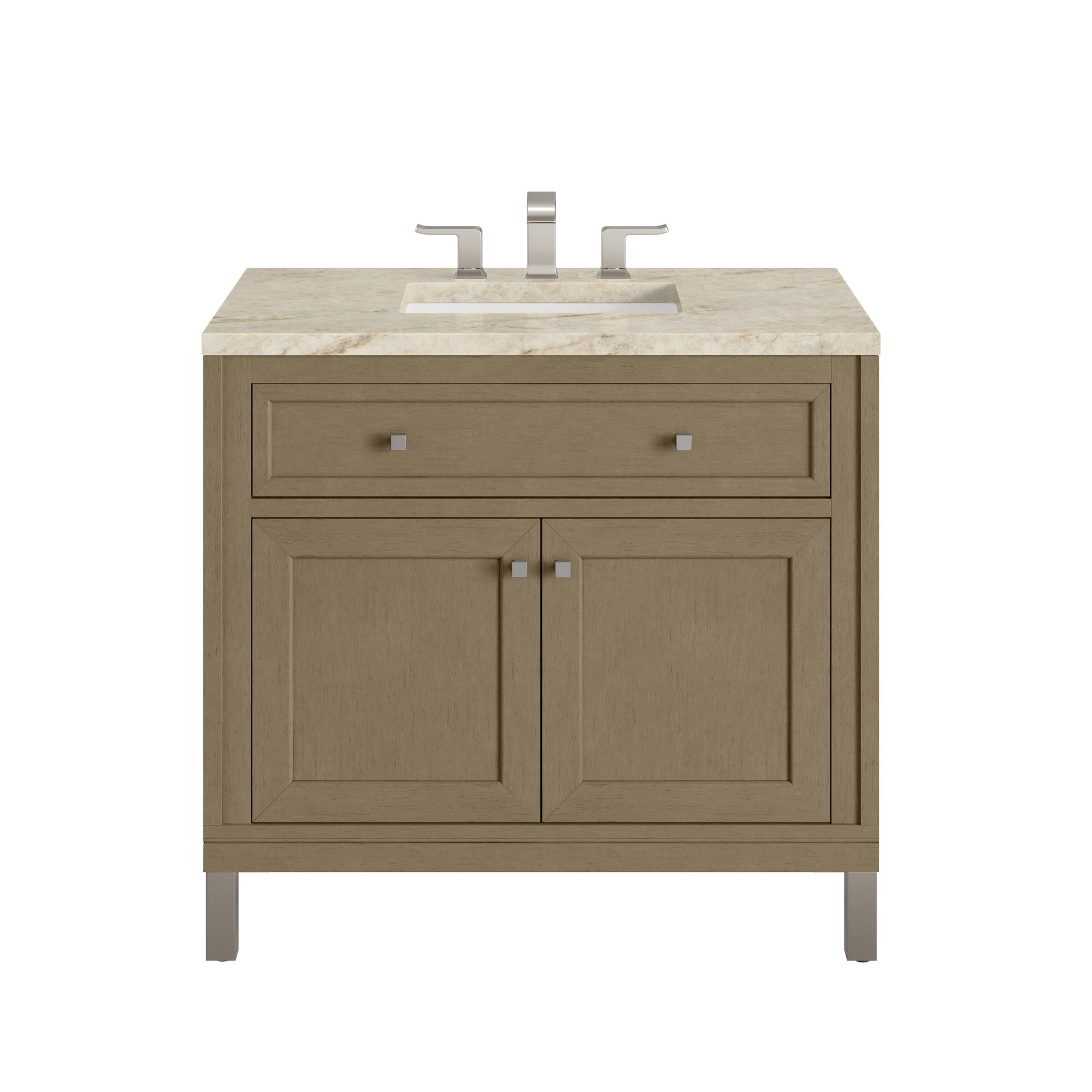 James Martin Chicago 36" Single Bathroom Vanity, Walnut Whisper by James Martin
