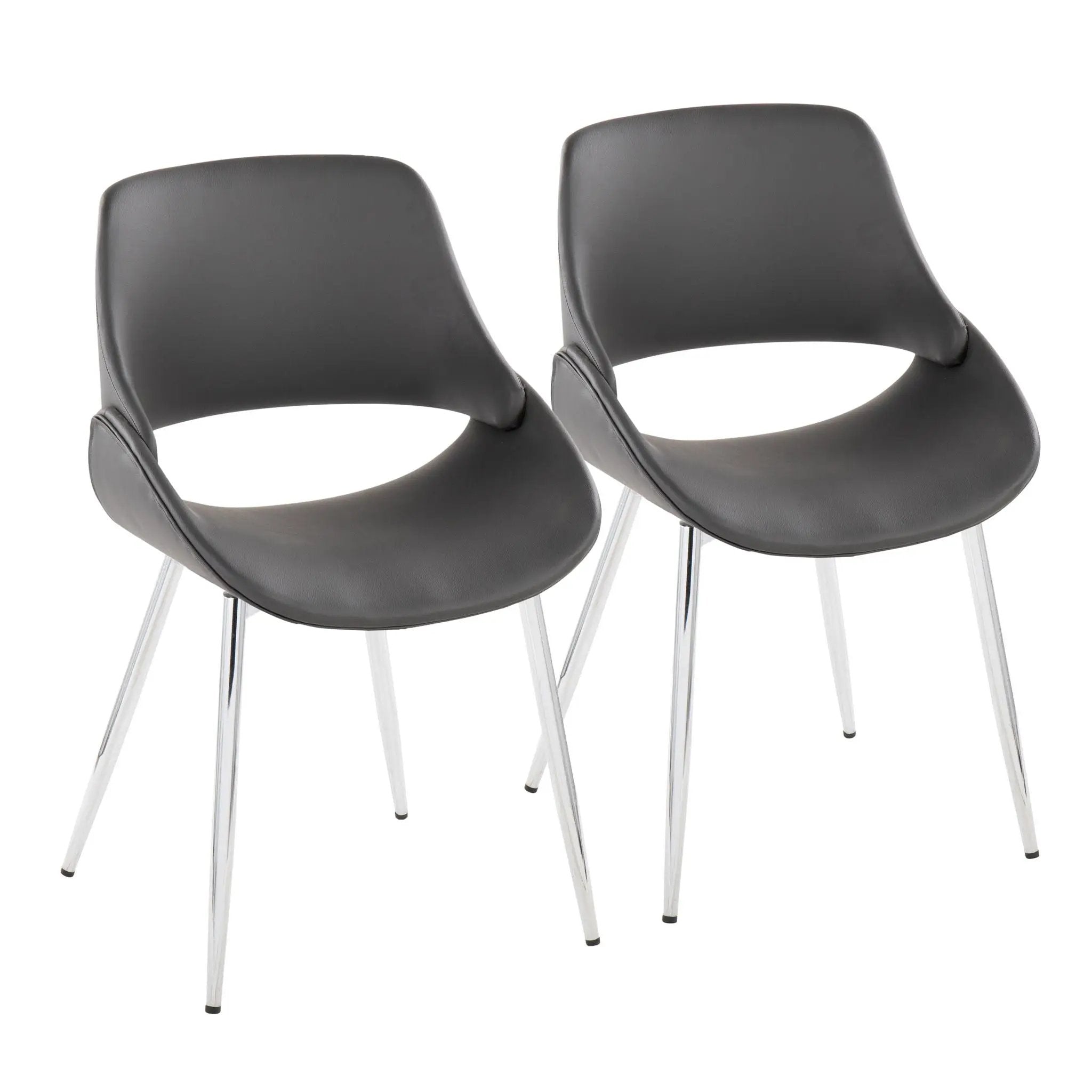 Fabrico - Mid Century / Modern Dining Chair (Set of 2) by HouseOfZazla