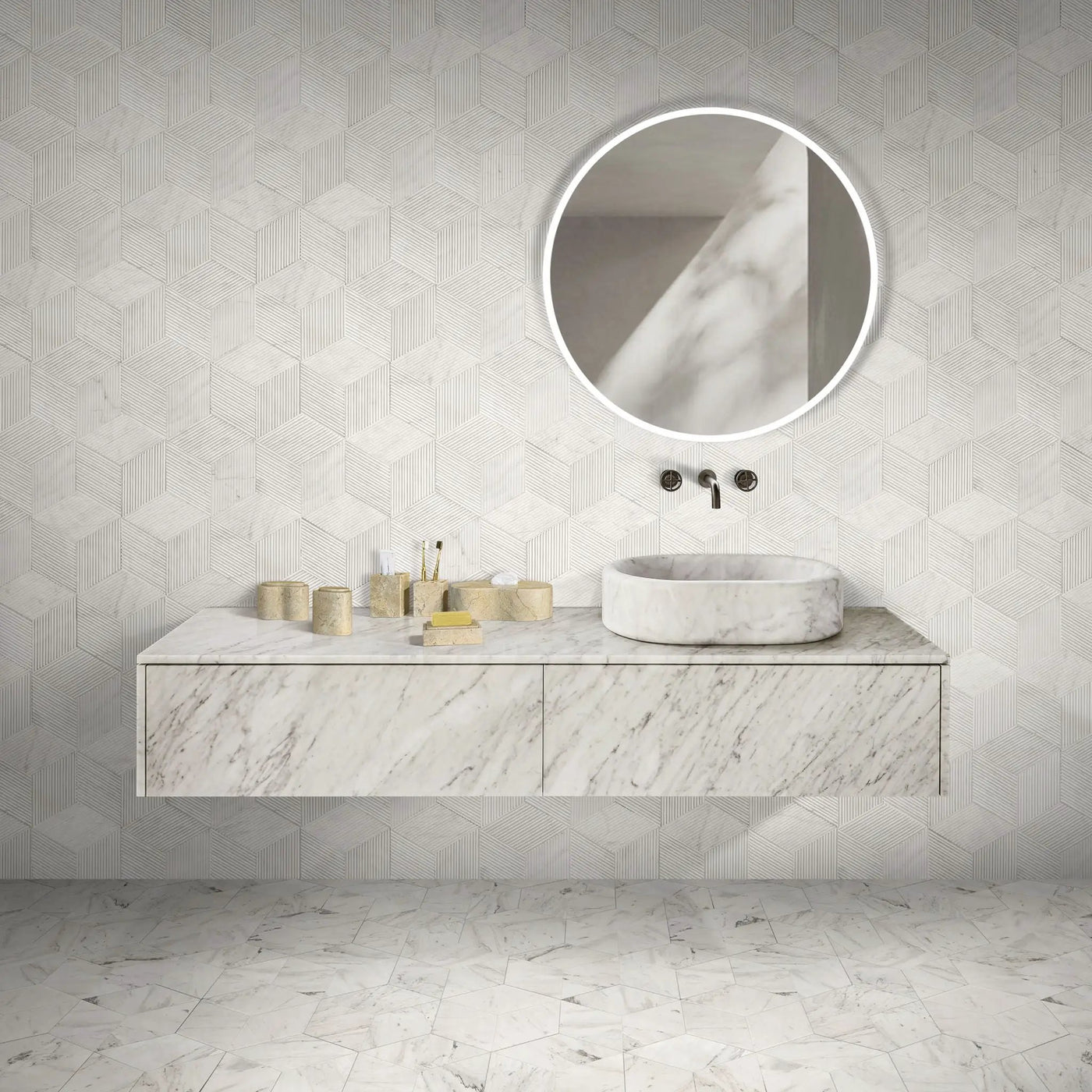 Elegant Bathroom Accessories Set by HouseOfZazla
