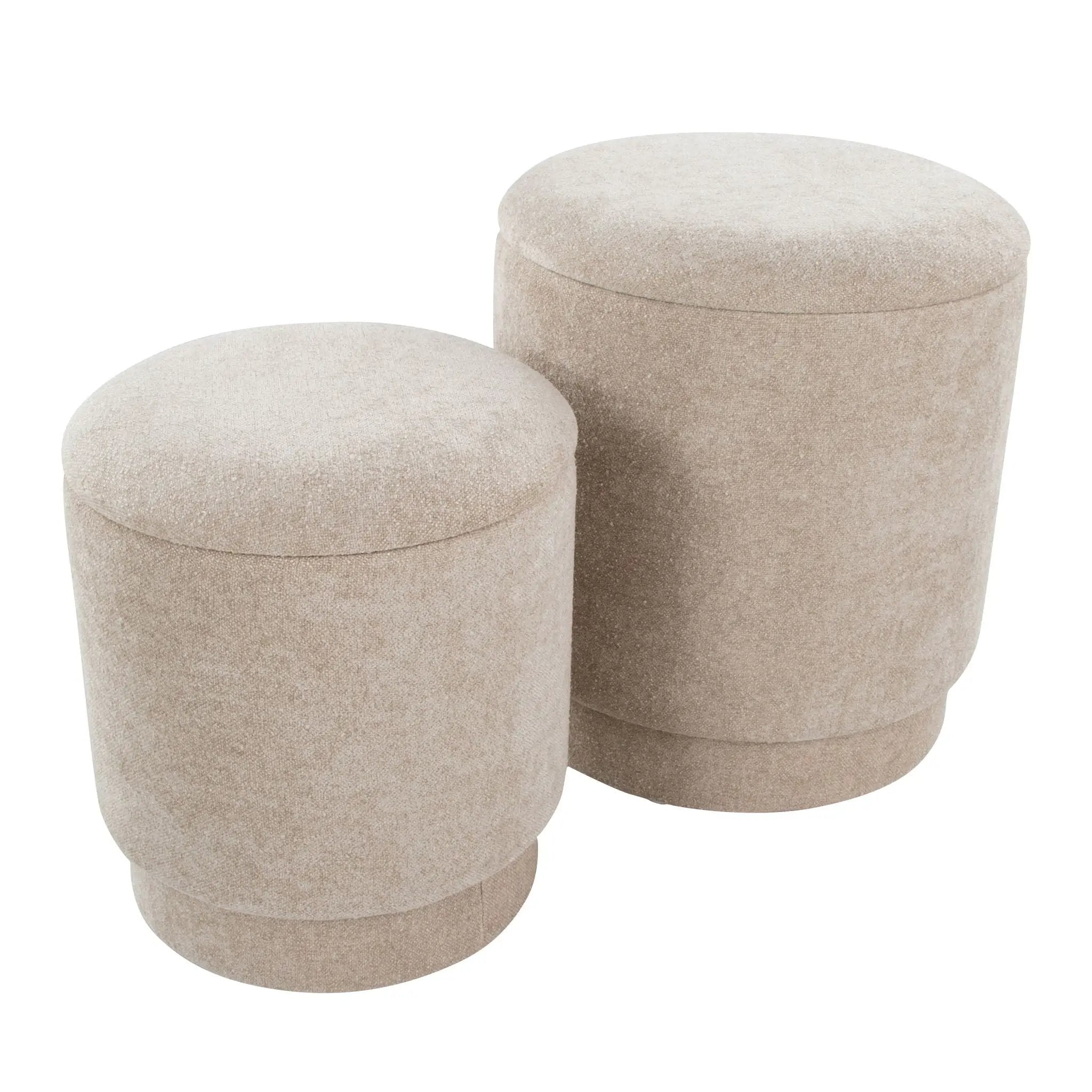 Marla - Upholste Contemporary Ottoman Set by Unique Piece Furniture