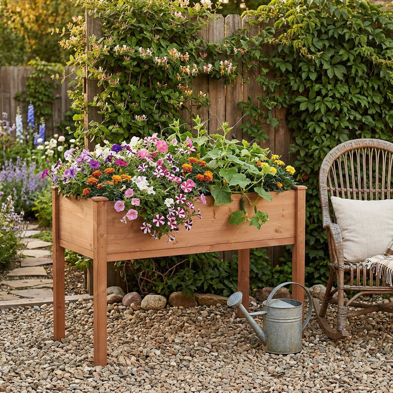 Elevated Raised Garden Bed For Outdoor by Unique Piece Furniture