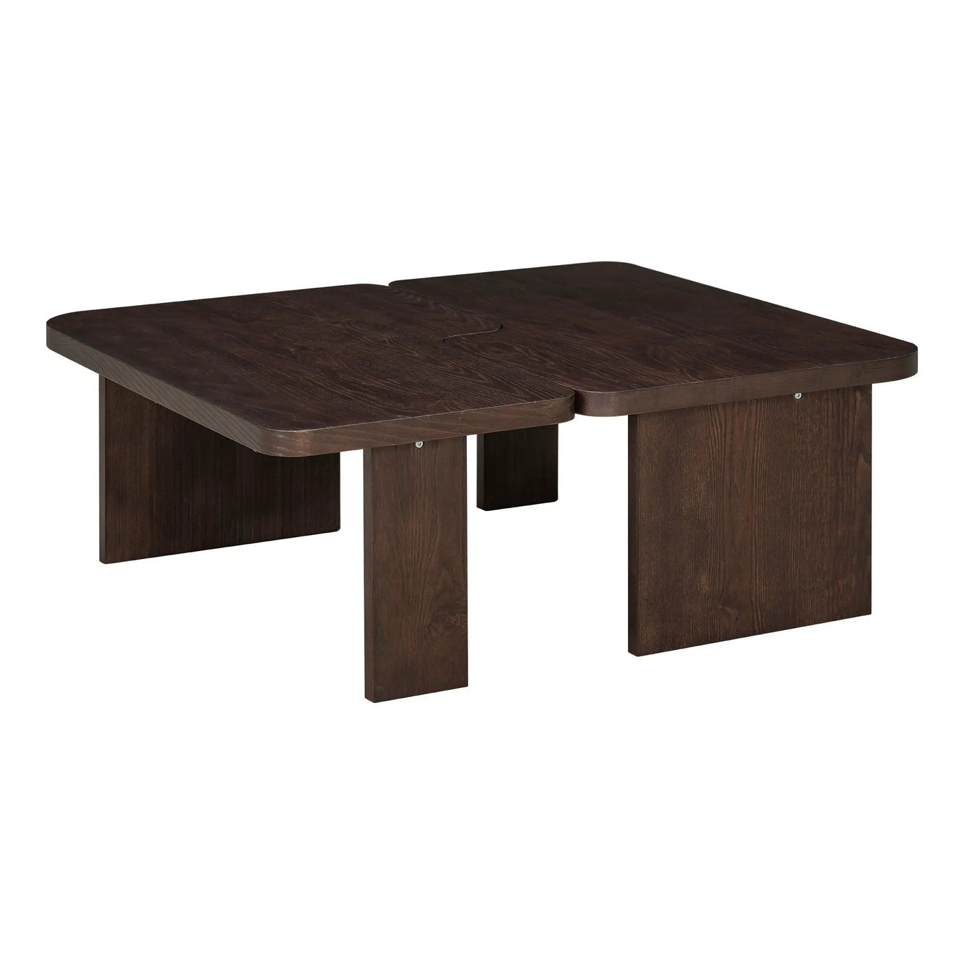 Modern Minimalist Coffee Table Set With Splicing Design by HouseOfZazla