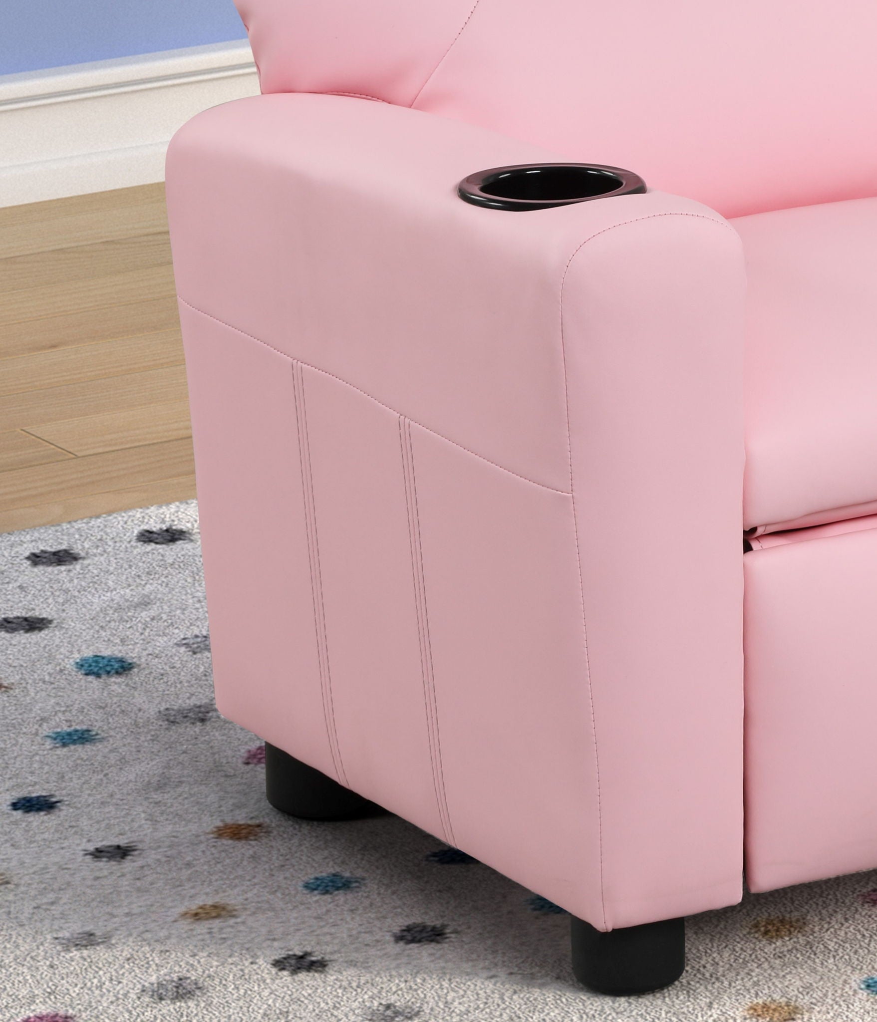 Marisa - Kids Recliner Chair With Cupholder by HouseOfZazla