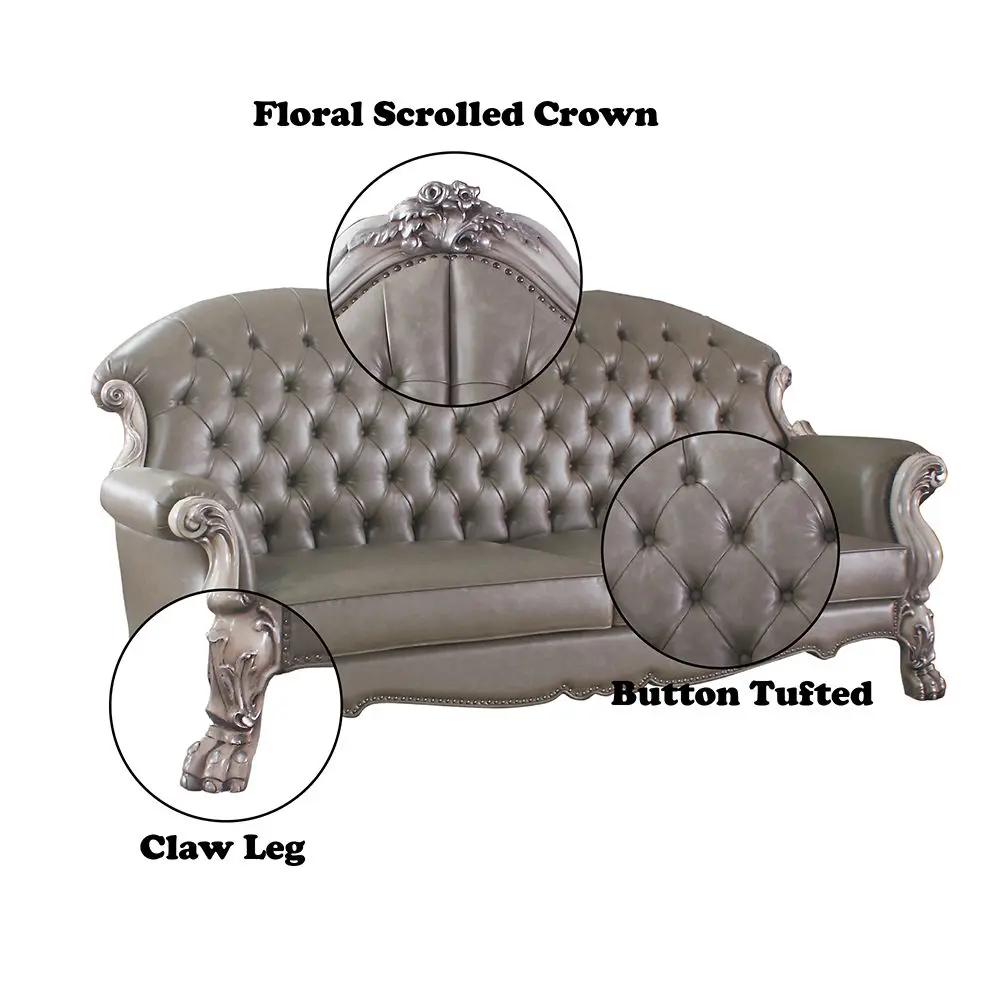 Dresden - Sofa w/5 Pillows by Unique Piece Furniture