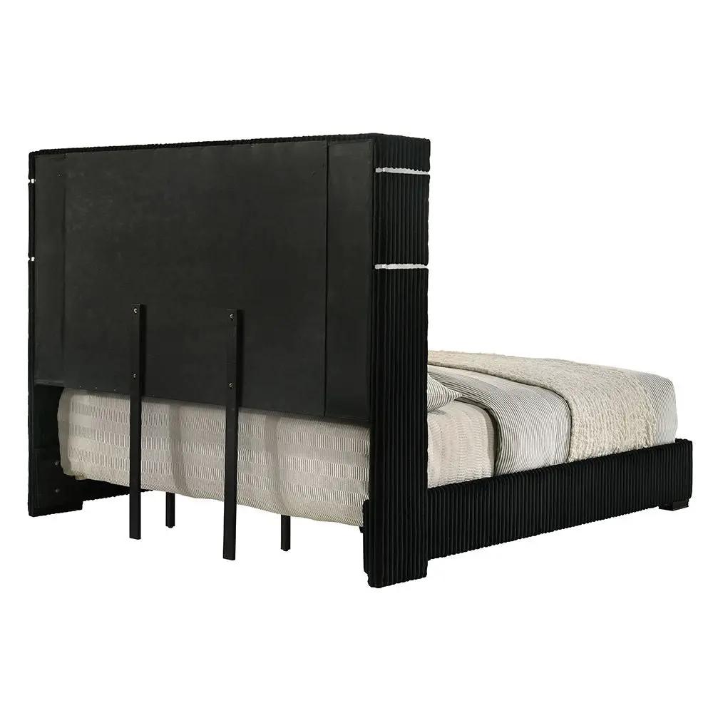 Garner - Bed With Fireplace, LED, Reading Light, Speaker, Bluetooth & USB by Unique Piece Furniture