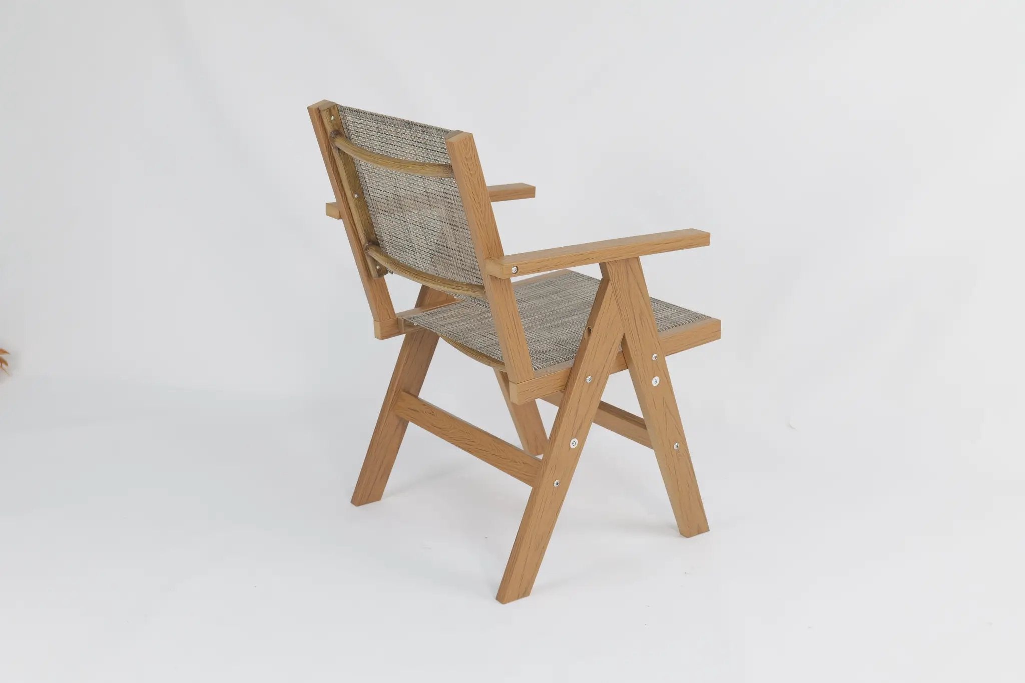 2 Piece HIPS Outdoor Dining Chair Perfect For Patio Meal Togethers & Garden Brunch Relaxation Moments by HouseOfZazla