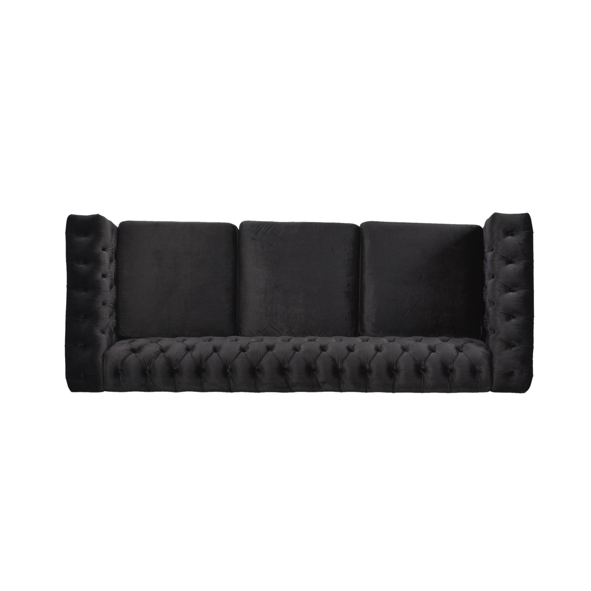 Chesterfield Style 3 Seater Sofa With Deep Button Tufting by HouseOfZazla