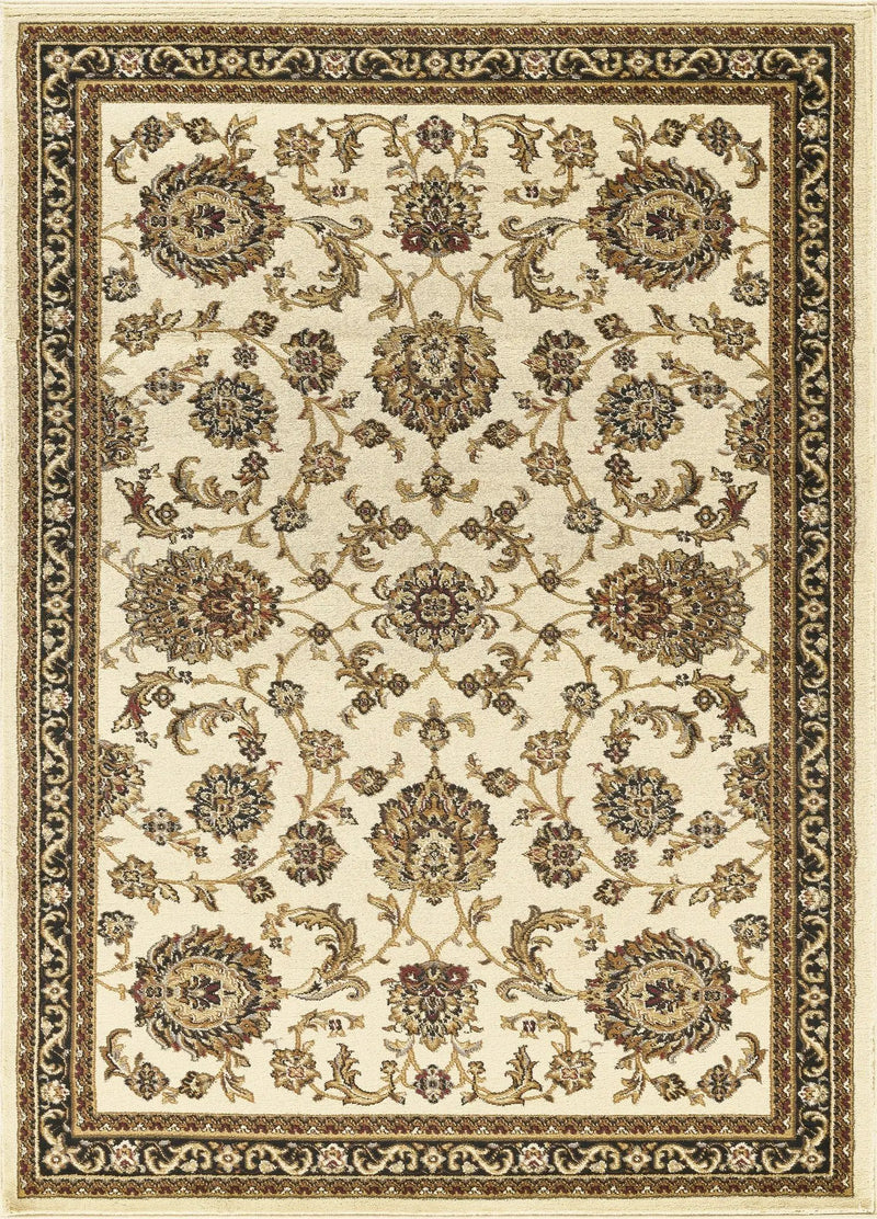 Classic GC_VIN5011 Cream Area Rug by HouseOfZazla