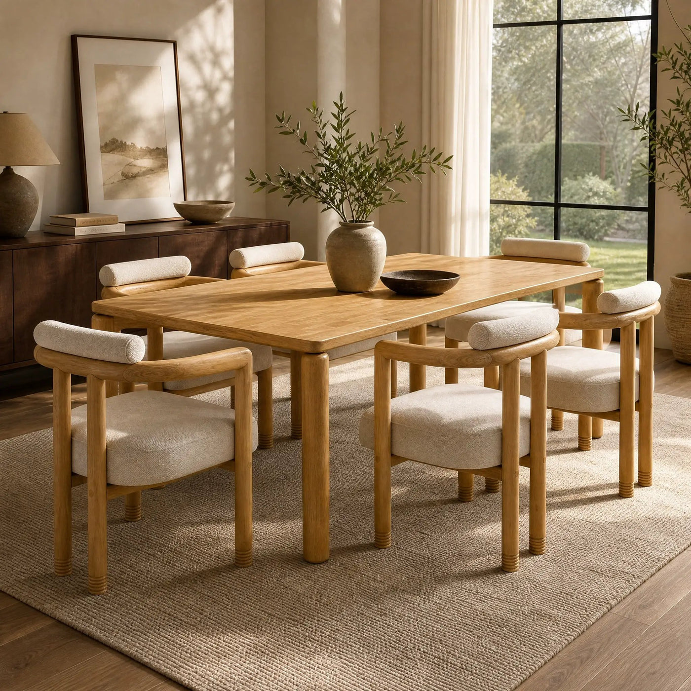 7-Piece Dining Table Set by HouseOfZazla