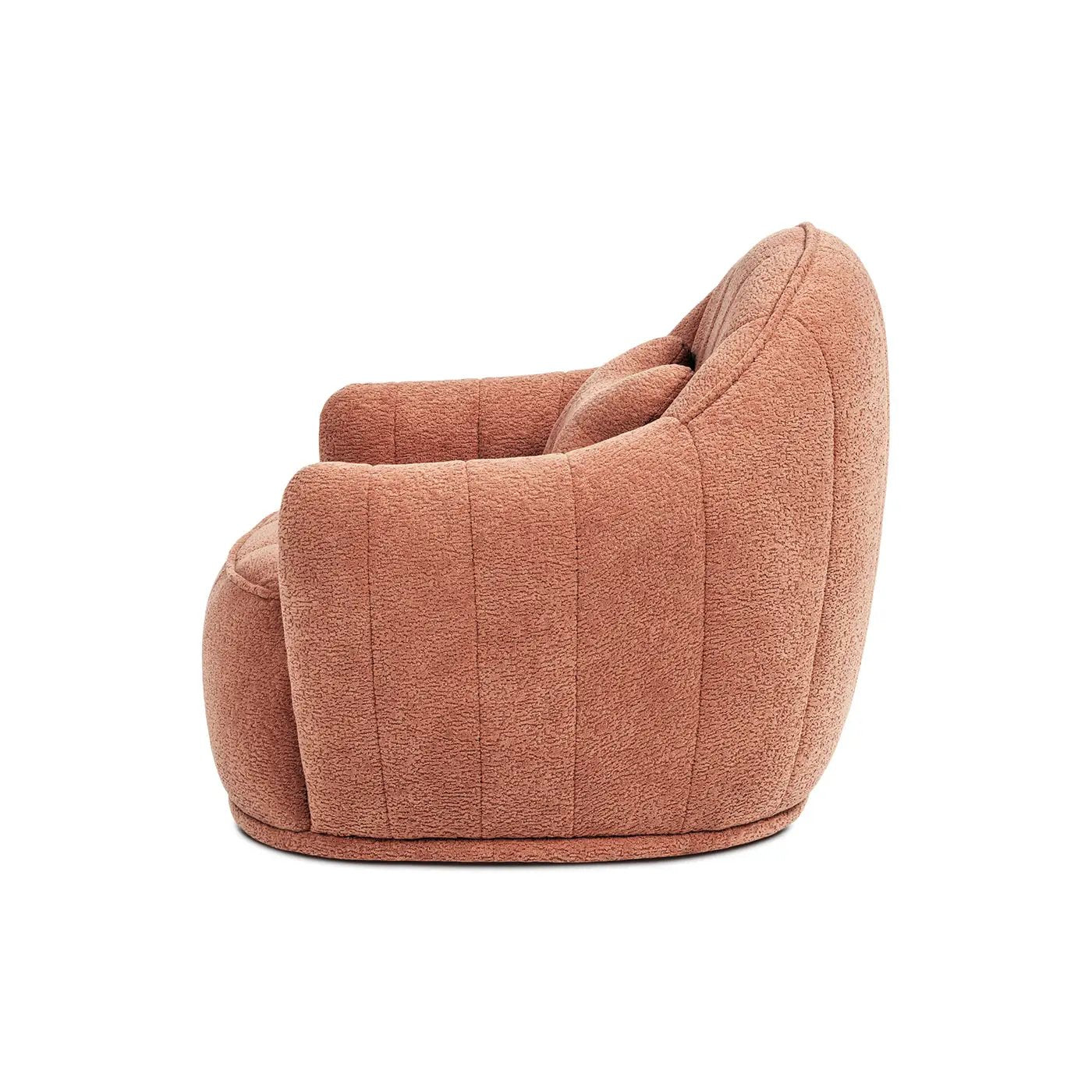Louie 30.5" Modern Dog Sofa Bed with Bone Pillow, Medium, Spice by HouseOfZazla