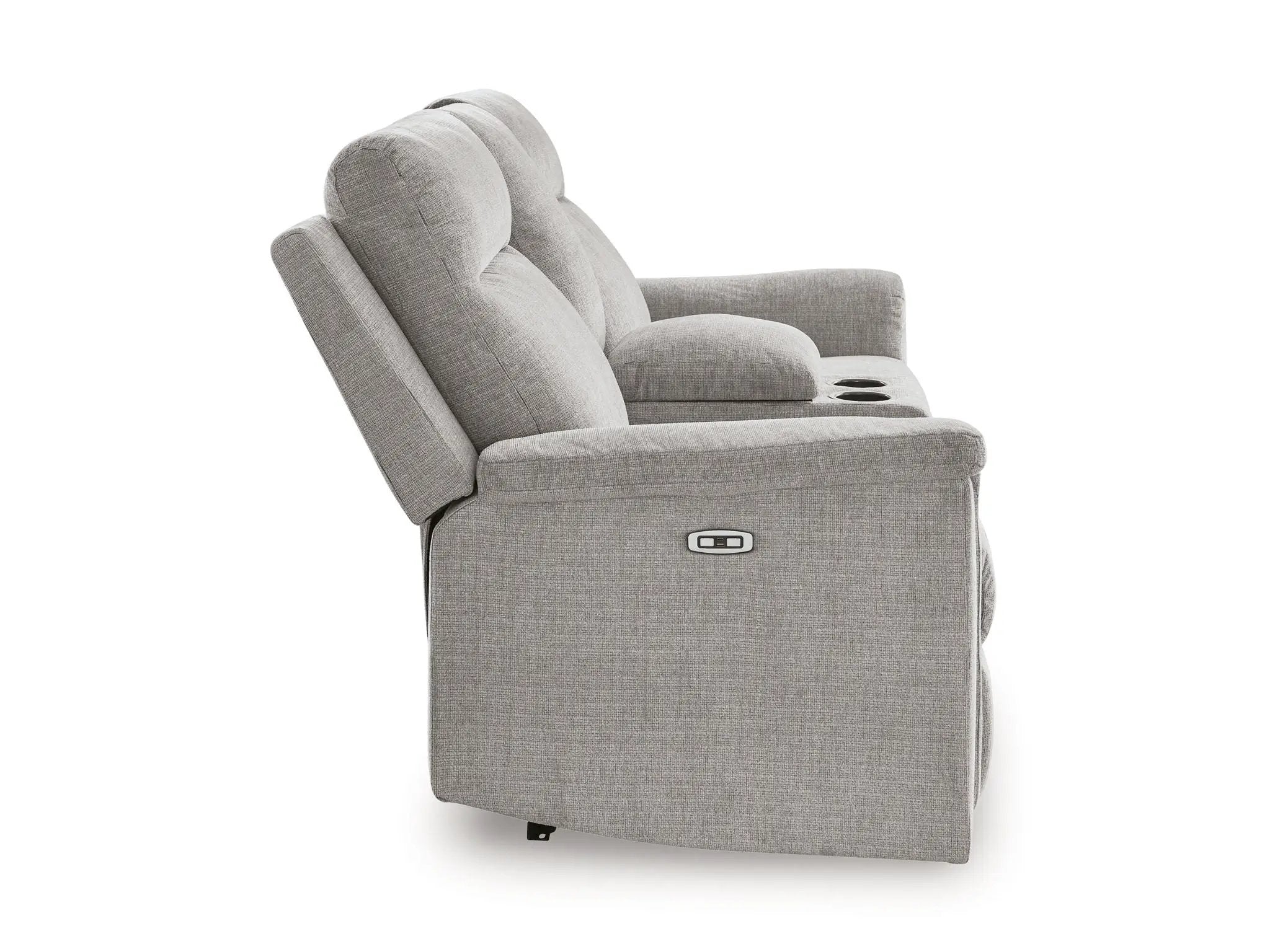 Barnsana - Dbl Power Reclining Loveseat With Console by Unique Piece Furniture
