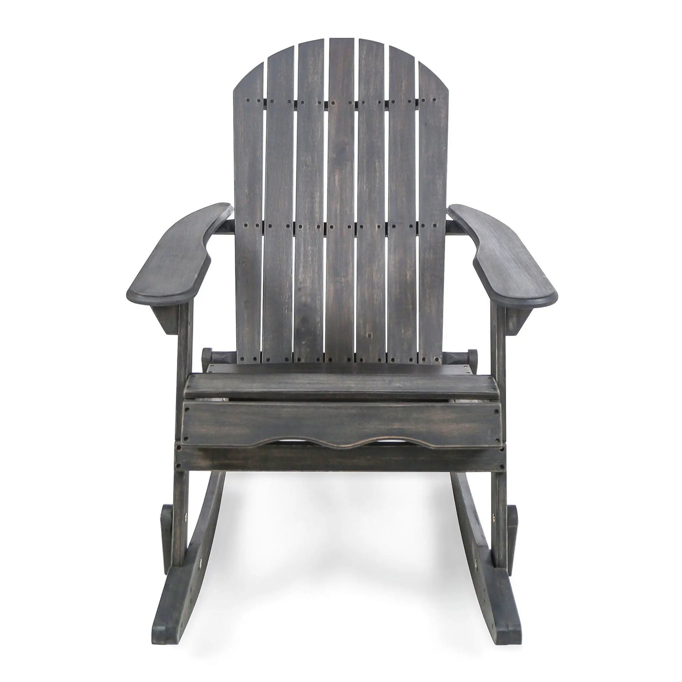 Outdoor Adirondack Rocking Chair With Hand Crafted Details by HouseOfZazla