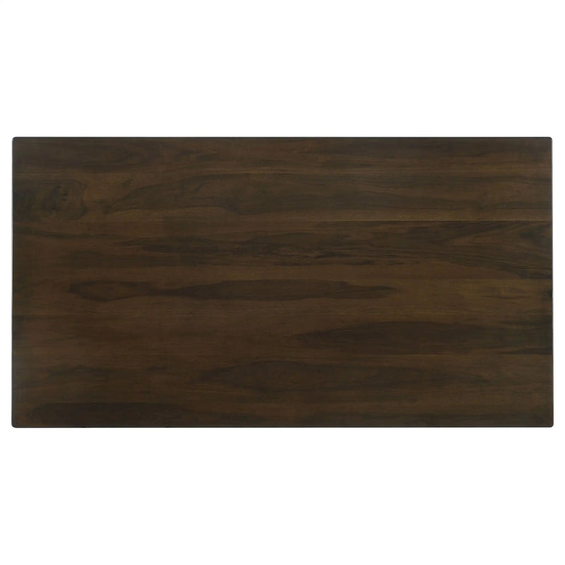 Wes Rectangular 80-inch Wood Dining Table Dark Walnut by Unique Piece Furniture