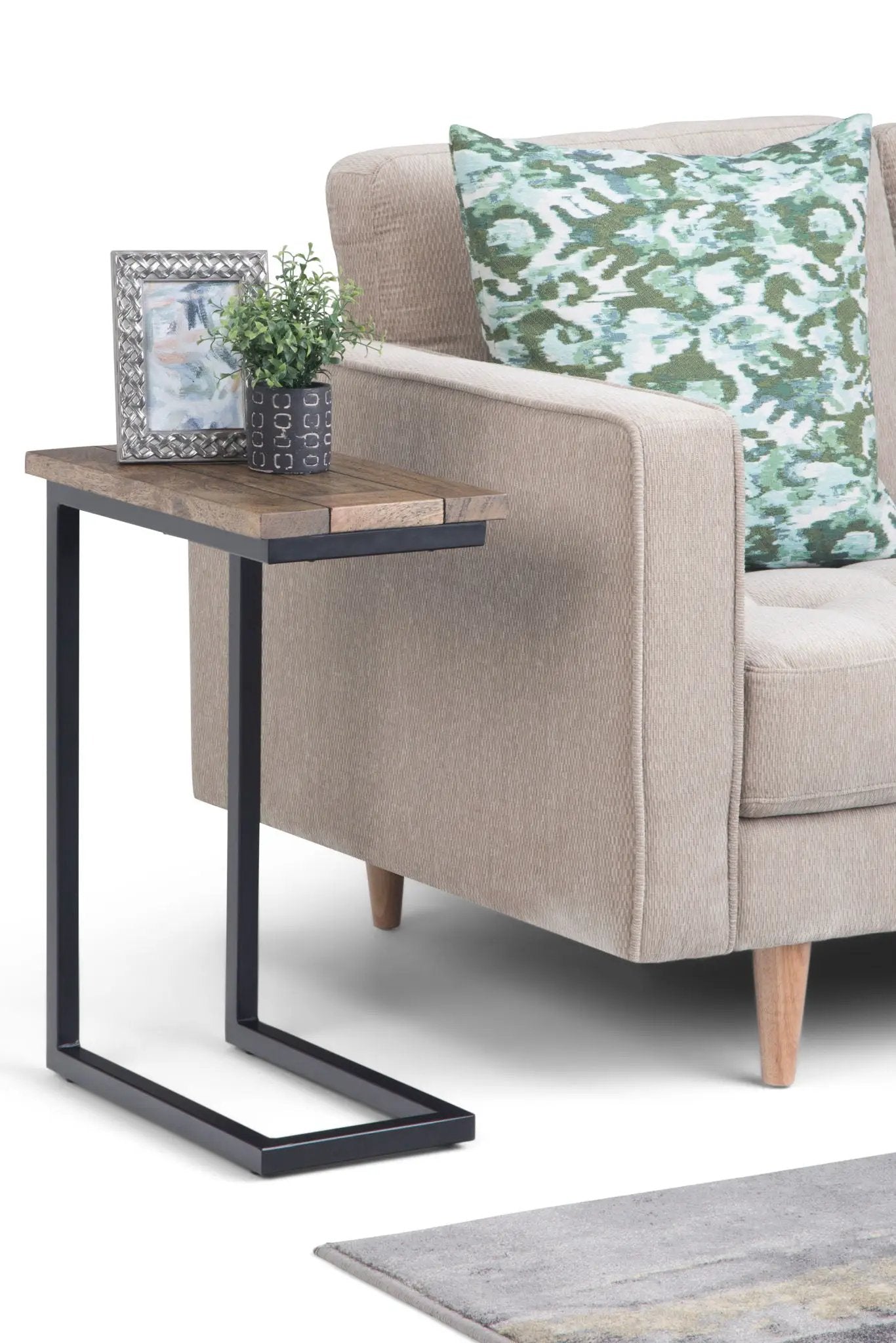 Skyler - C Side Handcrafted Table by HouseOfZazla