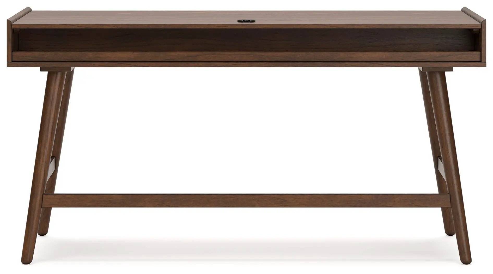 Lyncott - 3 Pc. - Home Office Desk, Chair, Bookcase - Brown by Unique Piece Furniture