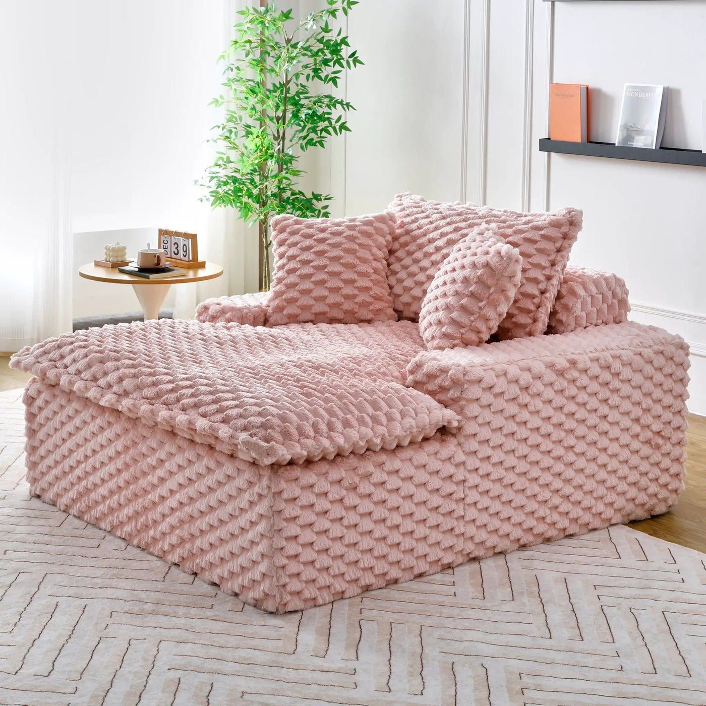 Harbor - Luxury Sofa Turtle Fleece Fabric by HouseOfZazla