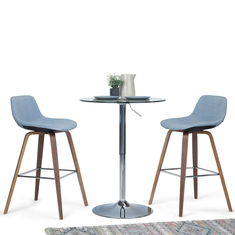 Randolph - Bentwood Multifunctional Counter / Bar Height Stool (Set of 2) by HouseOfZazla