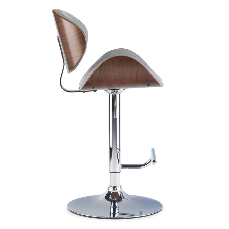 Marana - Multifunctional Handcrafted Bentwood Adjustable Swivel Bar Stool by Unique Piece Furniture