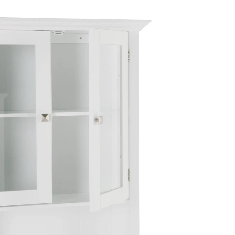 Acadian - Space Saver Cabinet - Pure White by Unique Piece Furniture