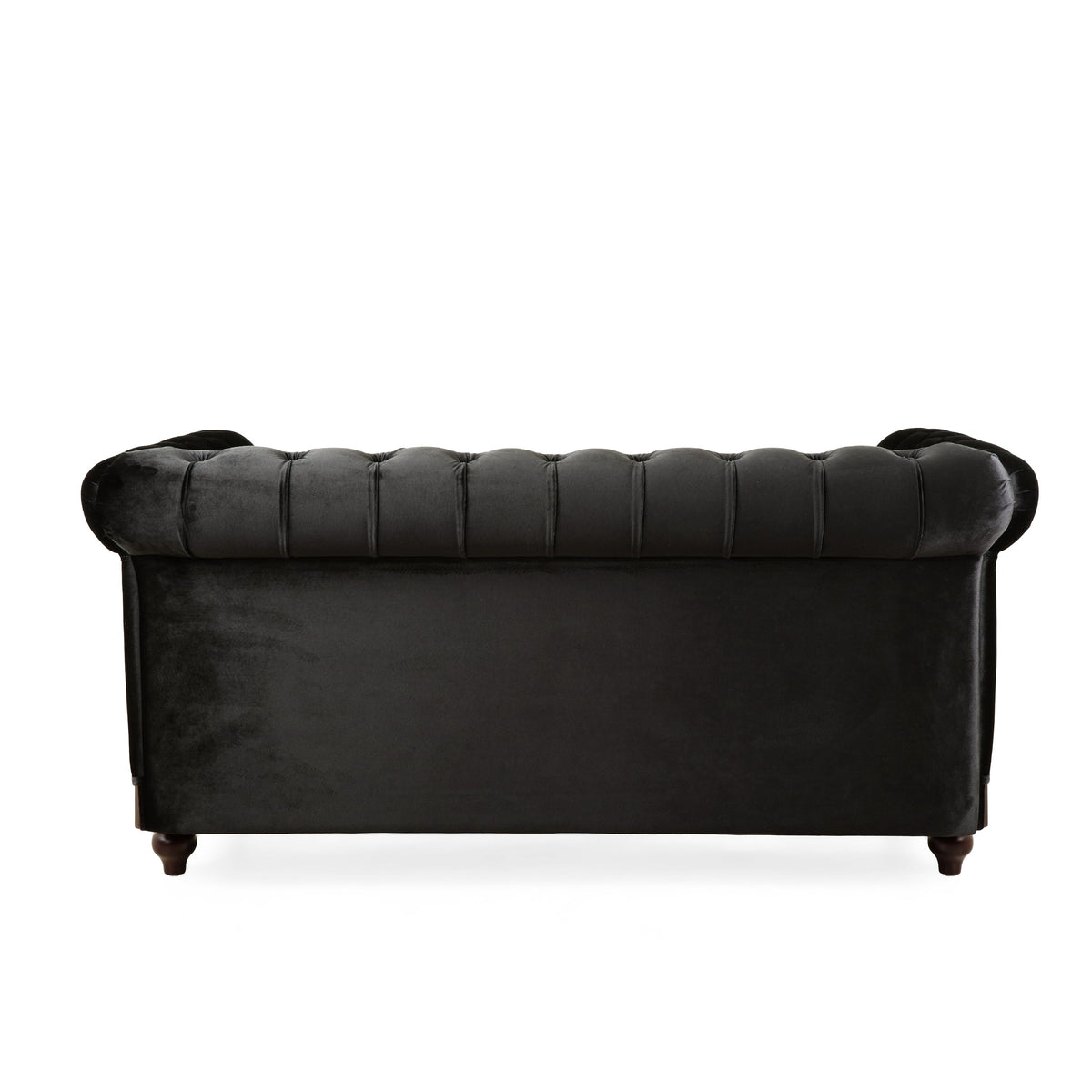 VIVALUX 59.44" Chesterfield Velvet Loveseat Sofa, photo 10 of 10