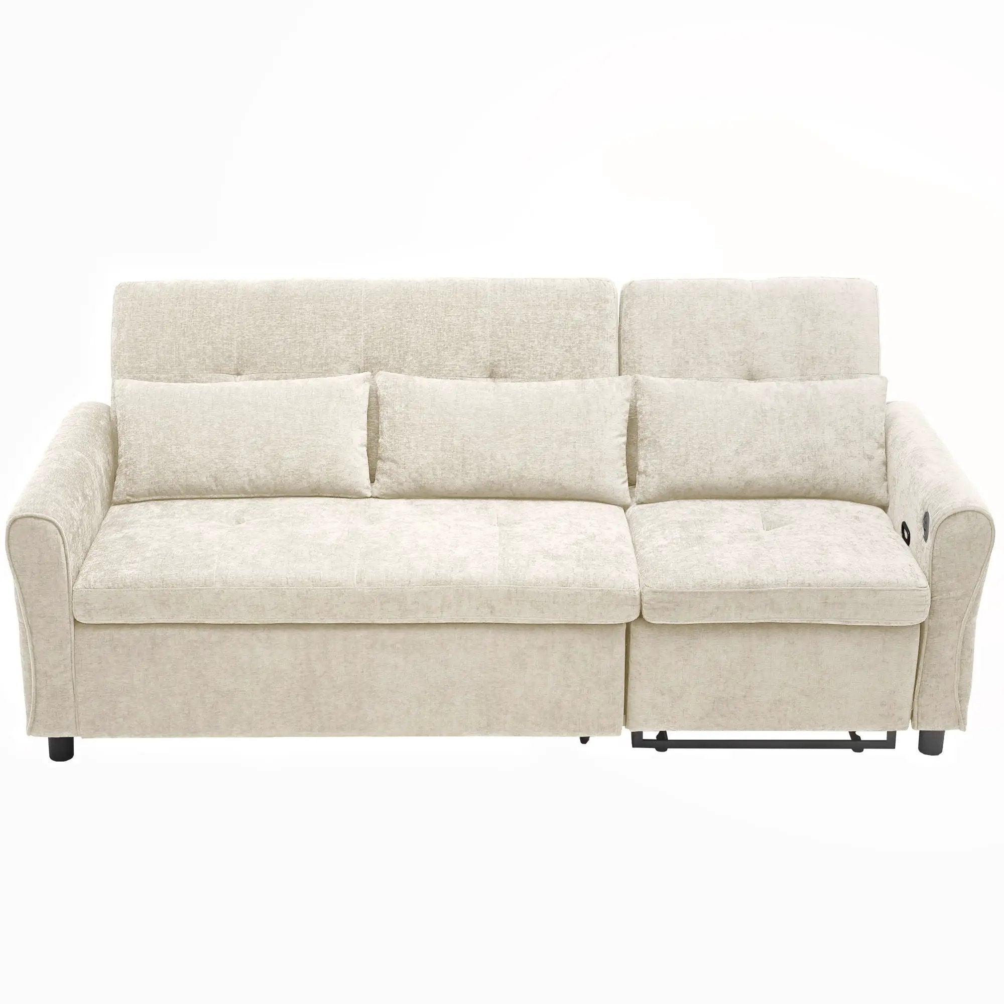 3 Seater Sofa Bed And Reversible Recliner by Unique Piece Furniture