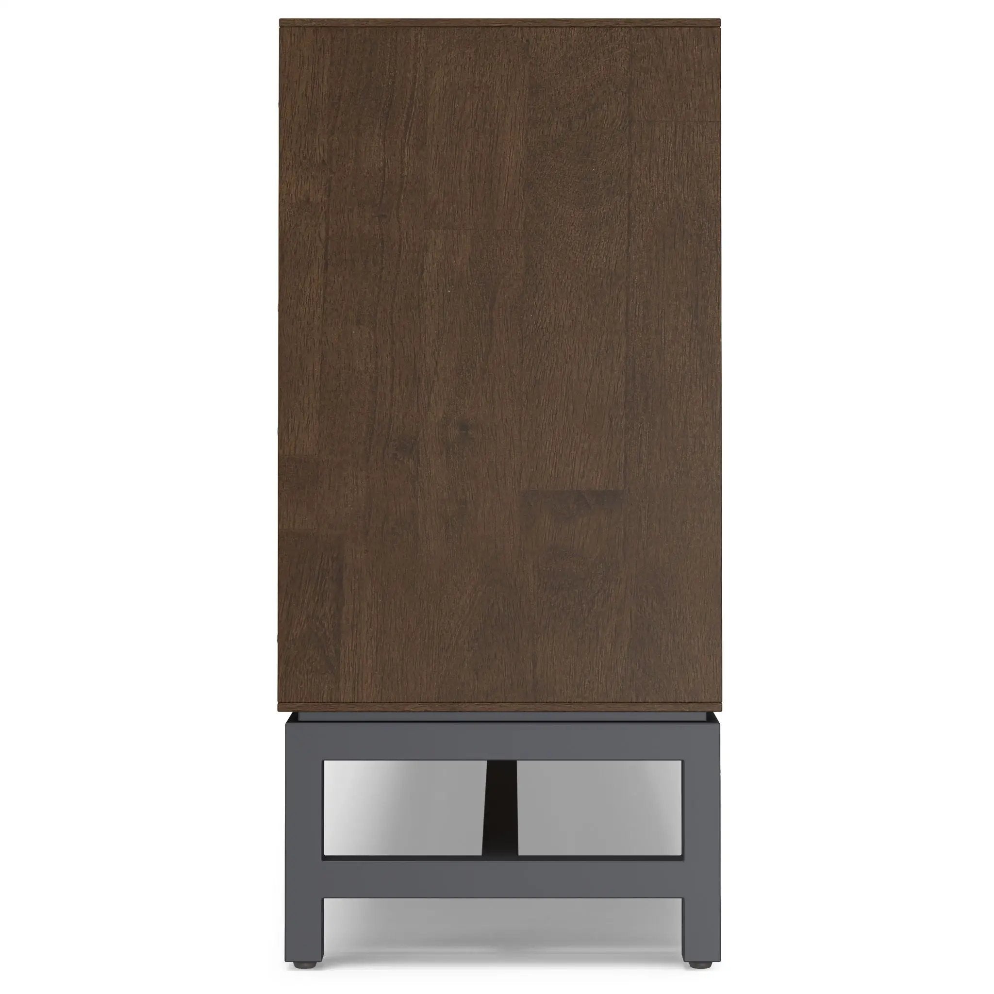 Banting - Low Wide Bookcase - Walnut Brown by HouseOfZazla