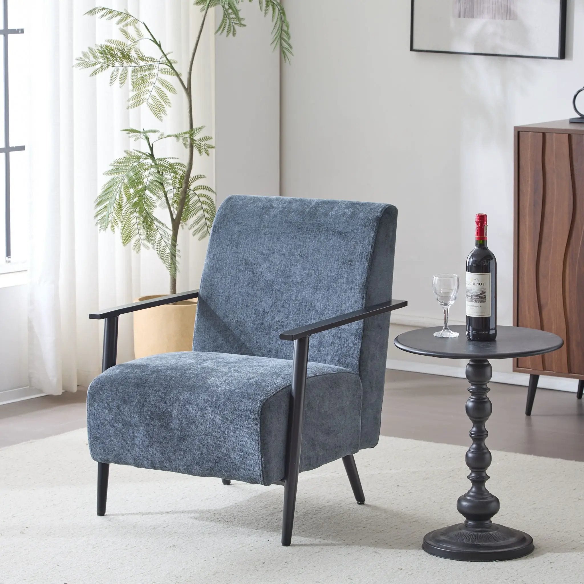 Modern Lounge Chair With Upholstery by HouseOfZazla