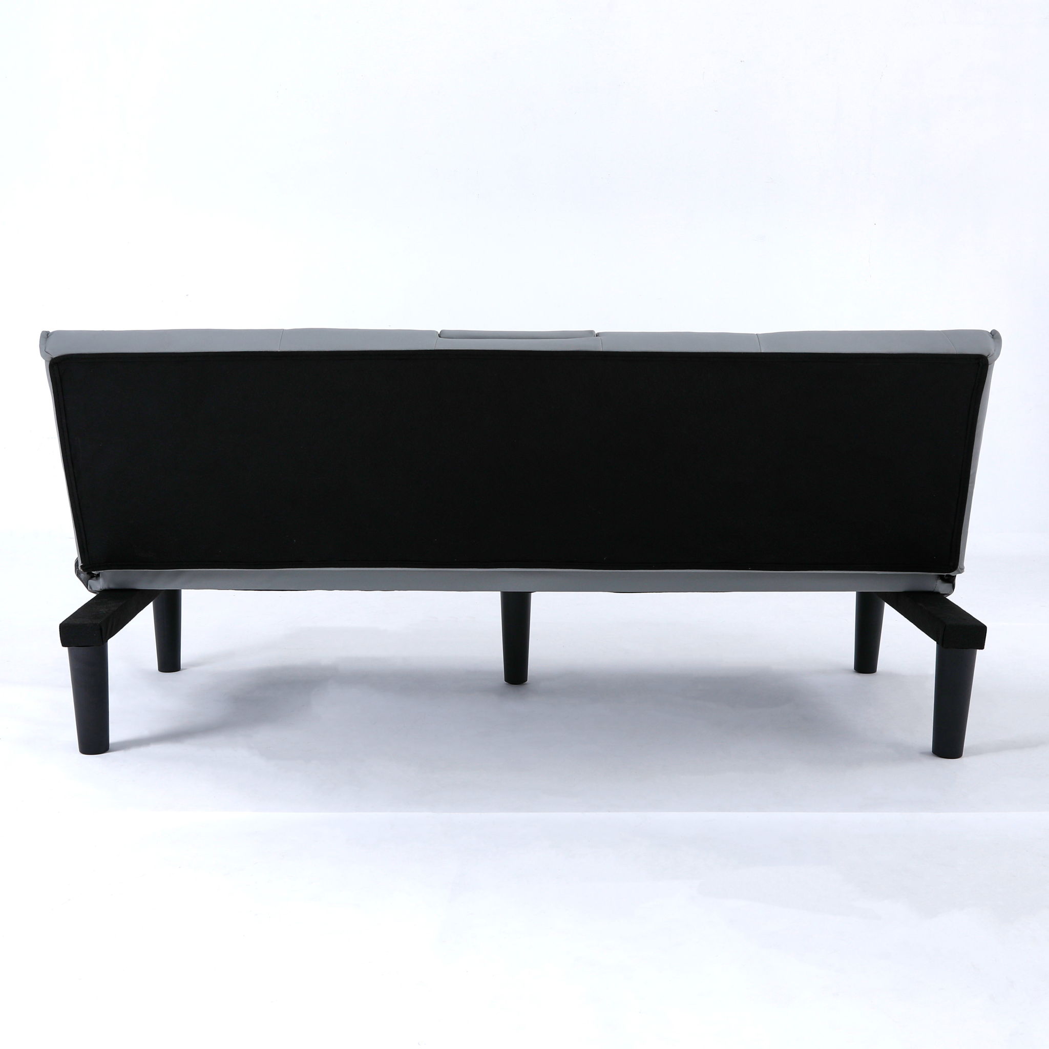 Sofa Bed With Foldable Design And Cup Holder by HouseOfZazla