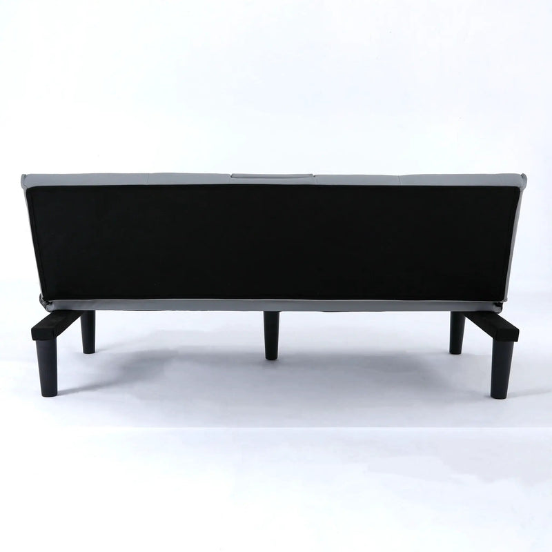 Sofa Bed With Foldable Design And Cup Holder by HouseOfZazla