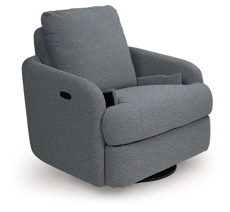 Alainmont Next-Gen Nuvella - Swivel Power Recliner by Unique Piece Furniture