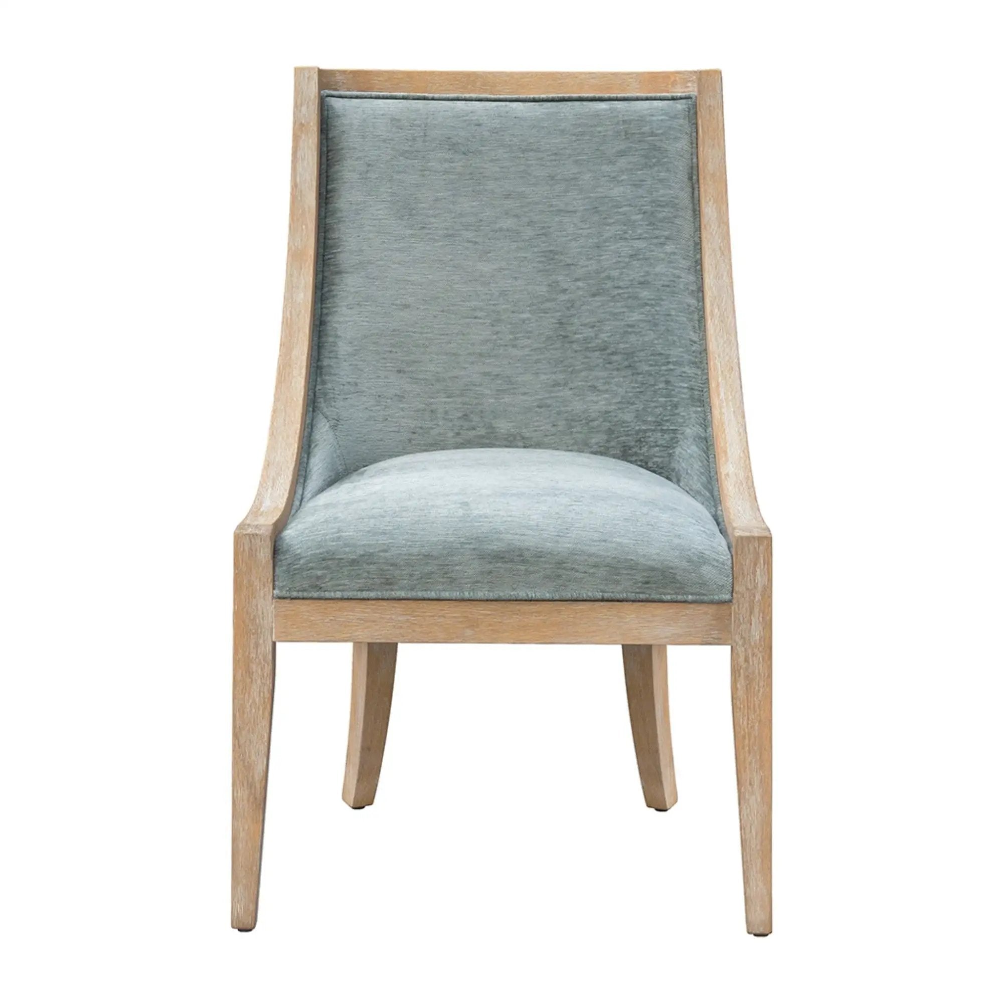 Upholstered Dining Chair With Nailhead Trim by HouseOfZazla