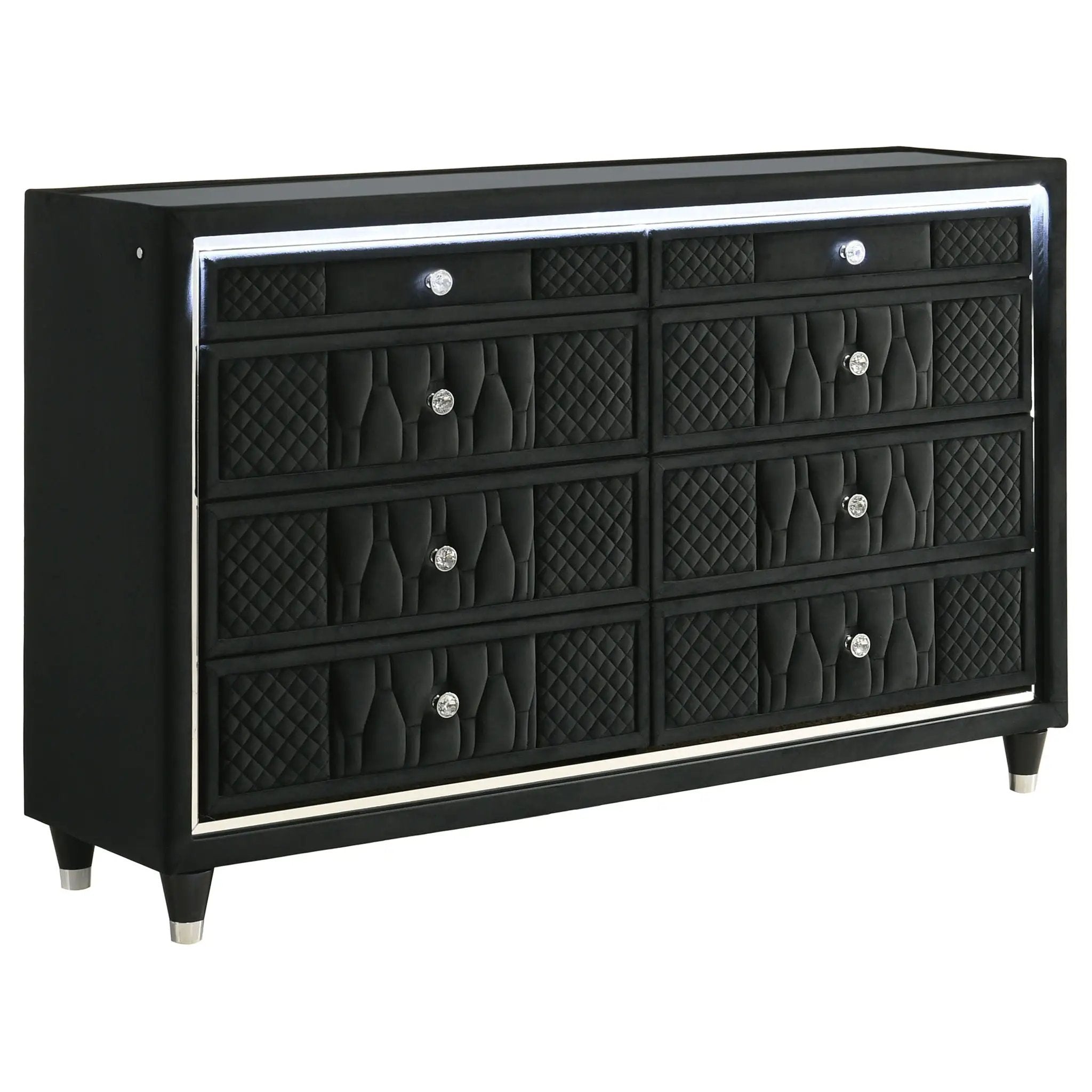 Lorient 5-piece Queen Bedroom Set Black by Unique Piece Furniture