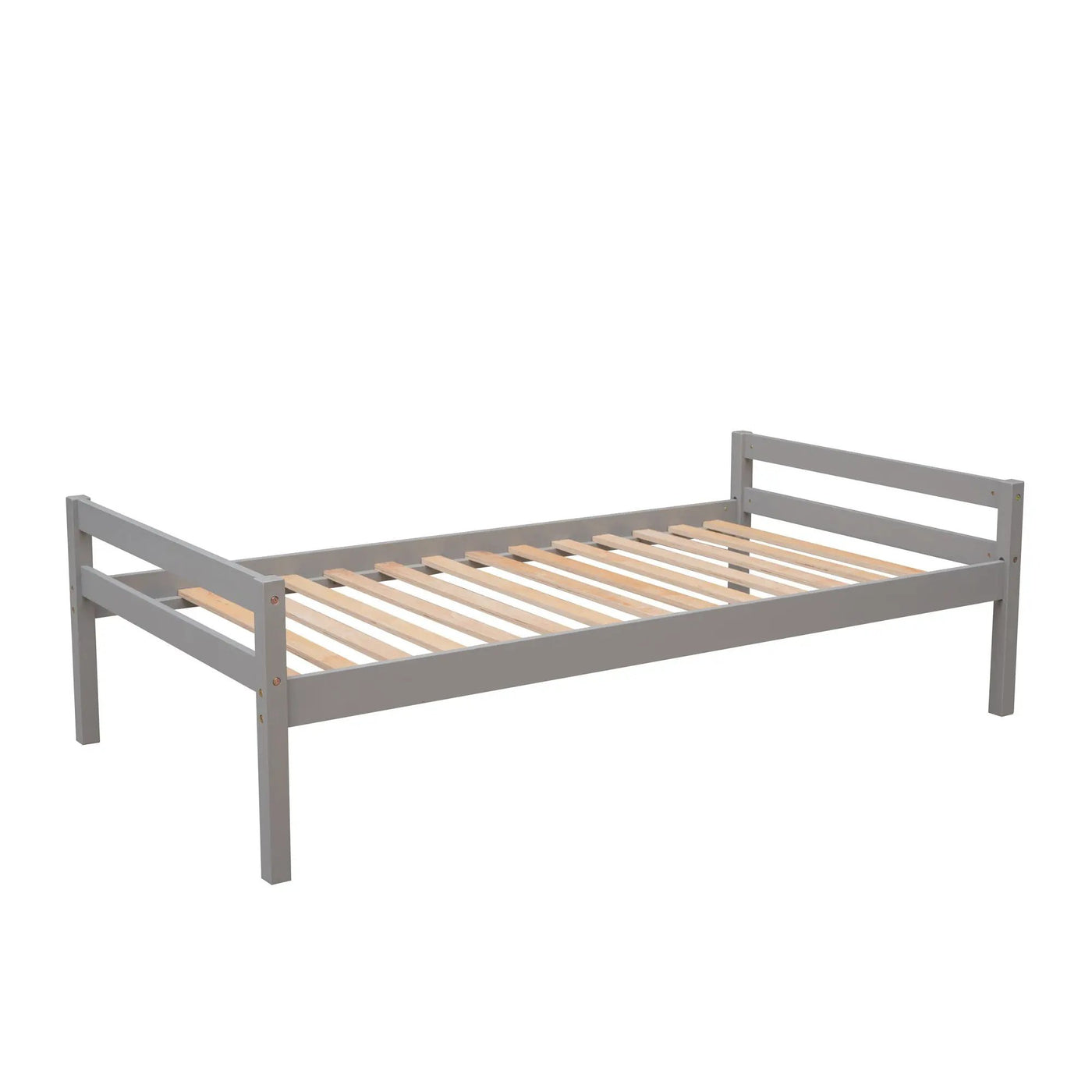 Loft Bed With Stand Alone Bed, Storage Staircase, Desk, Shelves, And Drawers by HouseOfZazla
