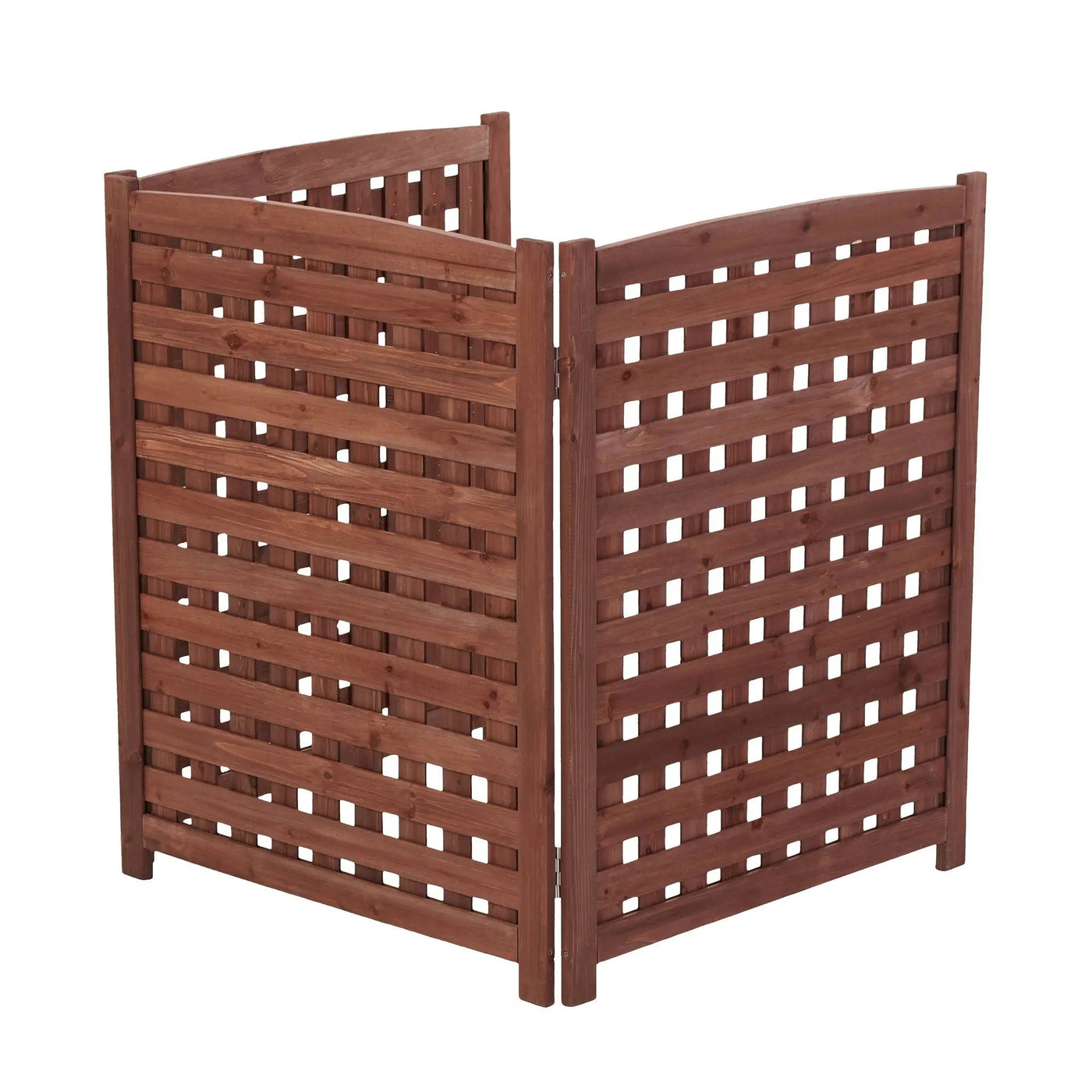 3 Panel Outdoor Air Conditioner Fence Screen by HouseOfZazla