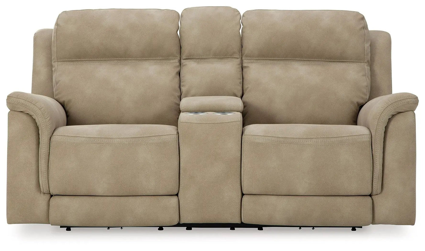 Next-Gen Durapella - Reclining Power Loveseat With Console by Unique Piece Furniture