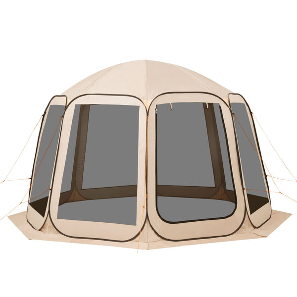12 x 11 ft Screen House Tent with Durable Mesh Walls - Neutral, photo 2 of 9