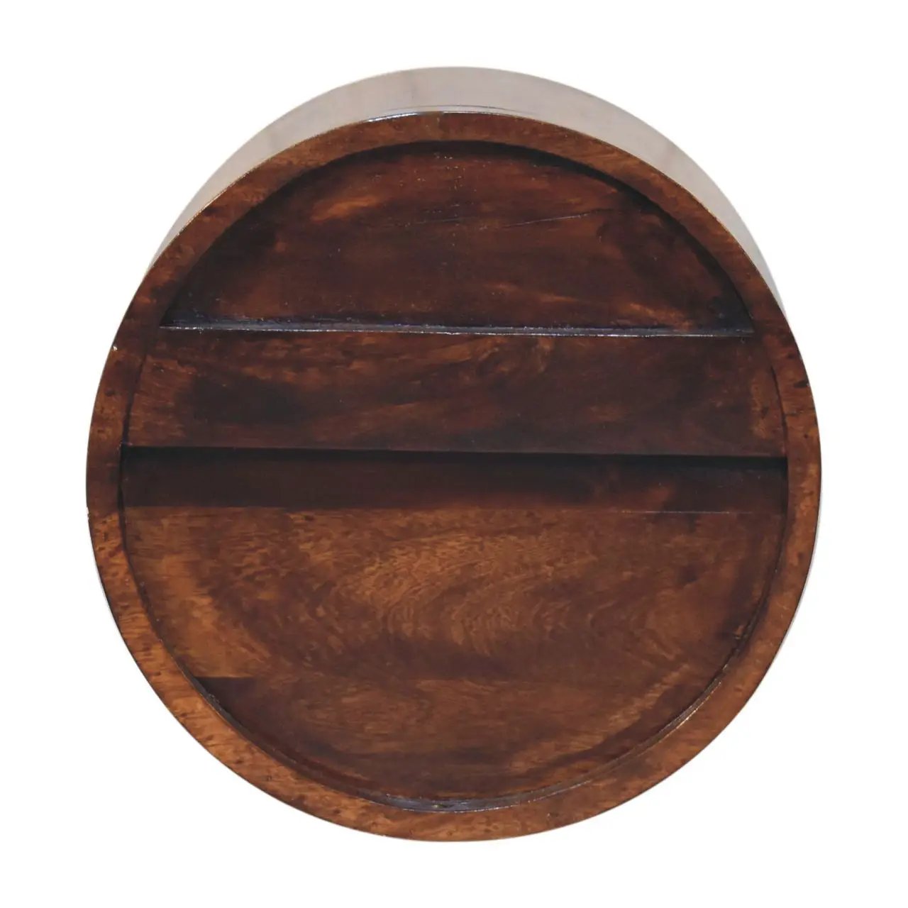 Floating Circle Bedside Table - Chestnut by Unique Piece Furniture