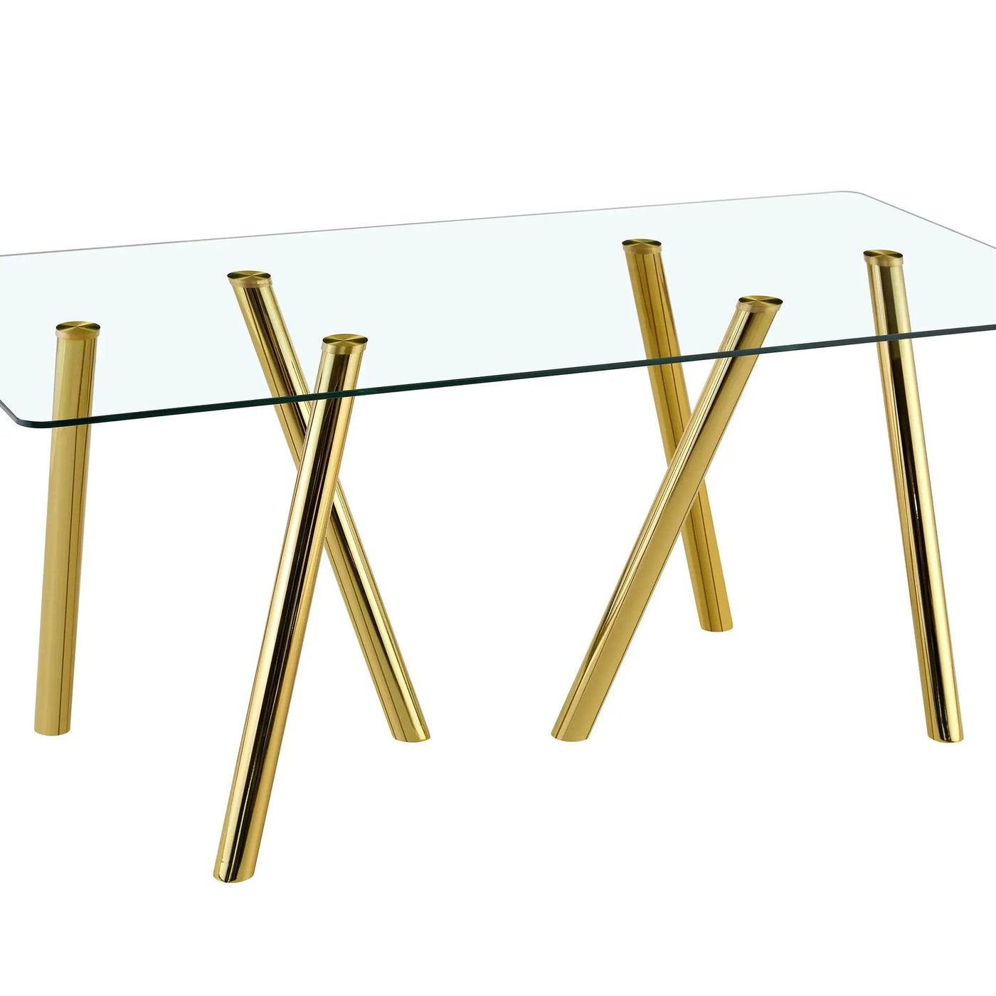 Dining Table With Transparent Surface by HouseOfZazla