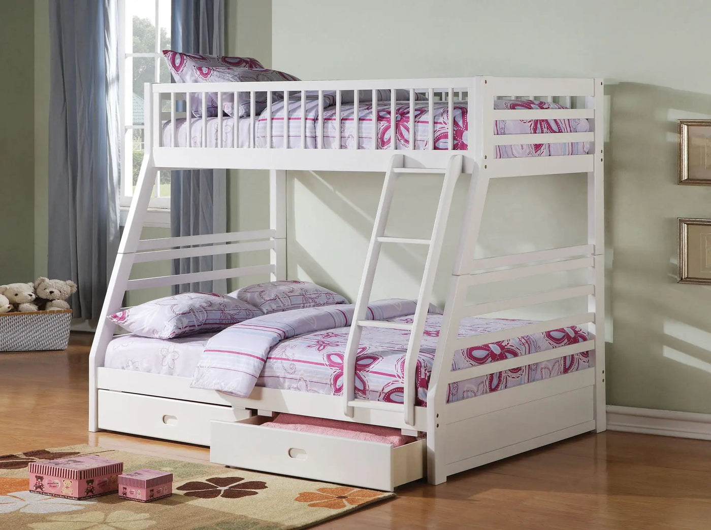 Jason - Bunk Bed With Storage by Unique Piece Furniture