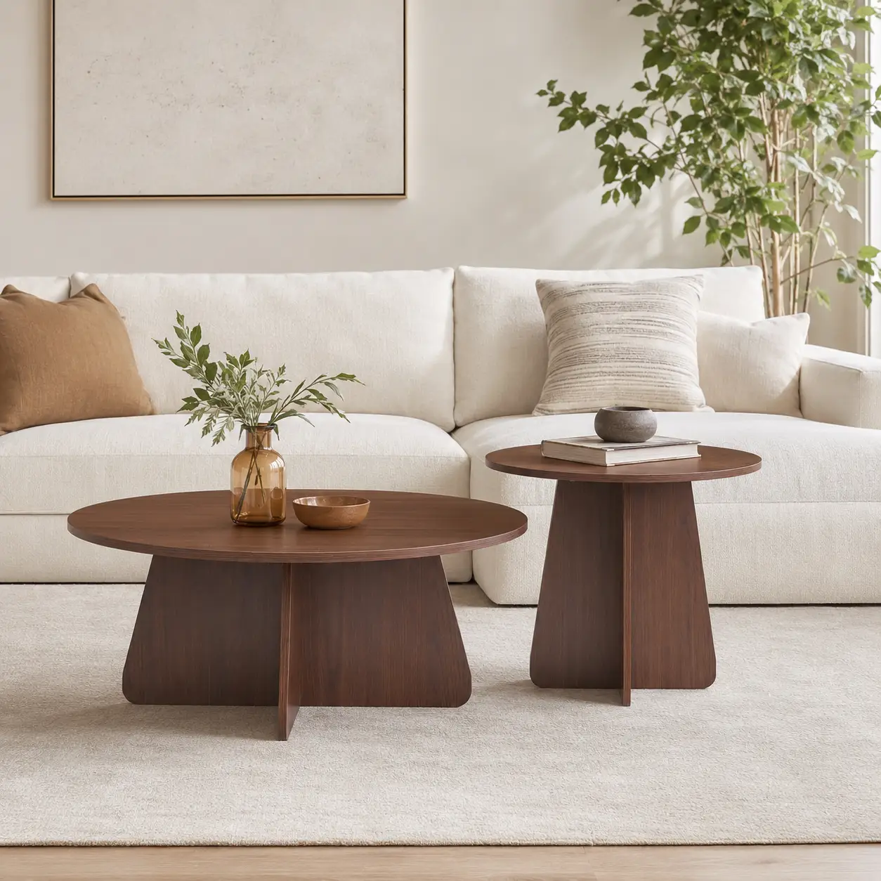 Retro-Style Nesting Coffee Table Set by HouseOfZazla