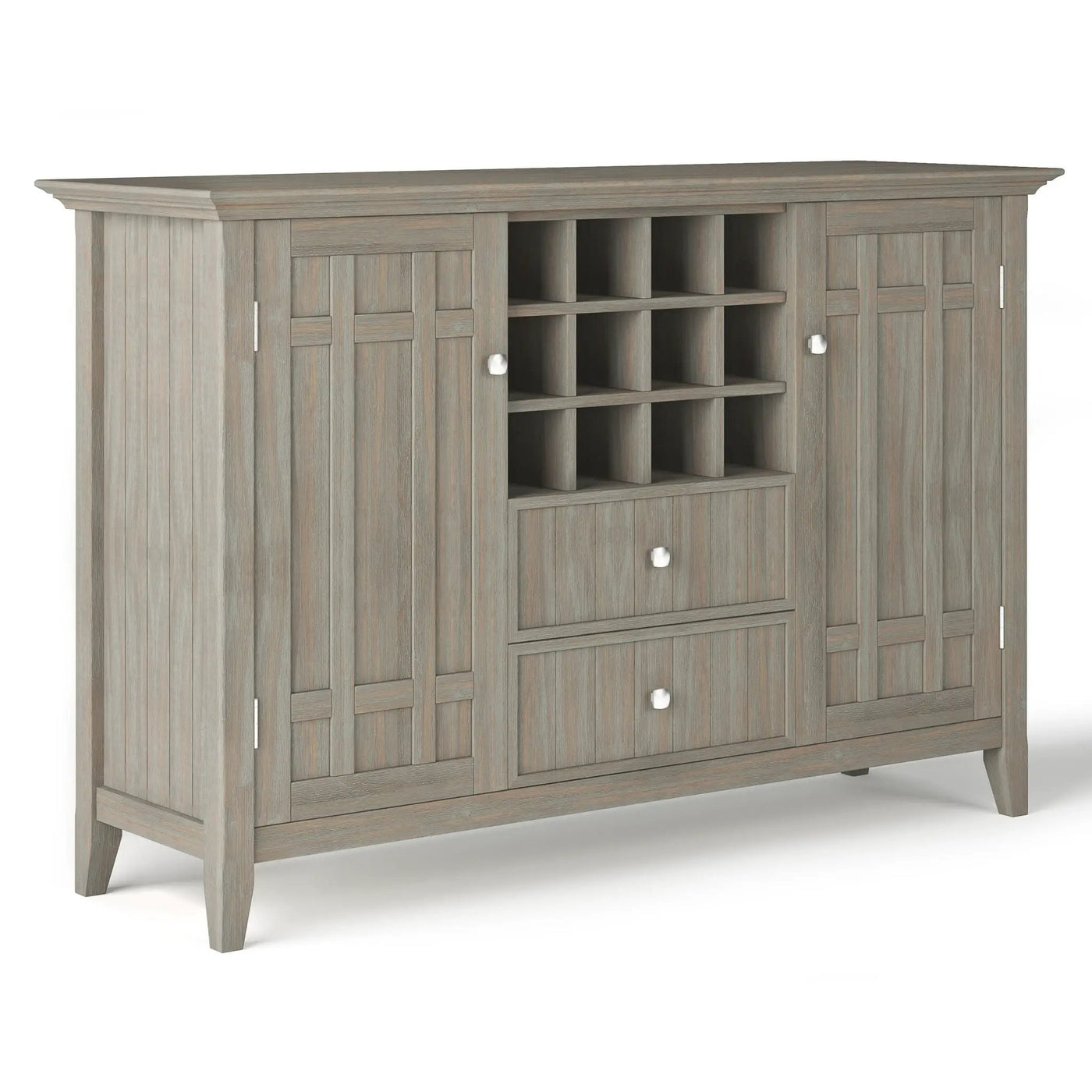 Bedford - Sideboard Buffet And Wine Rack by HouseOfZazla