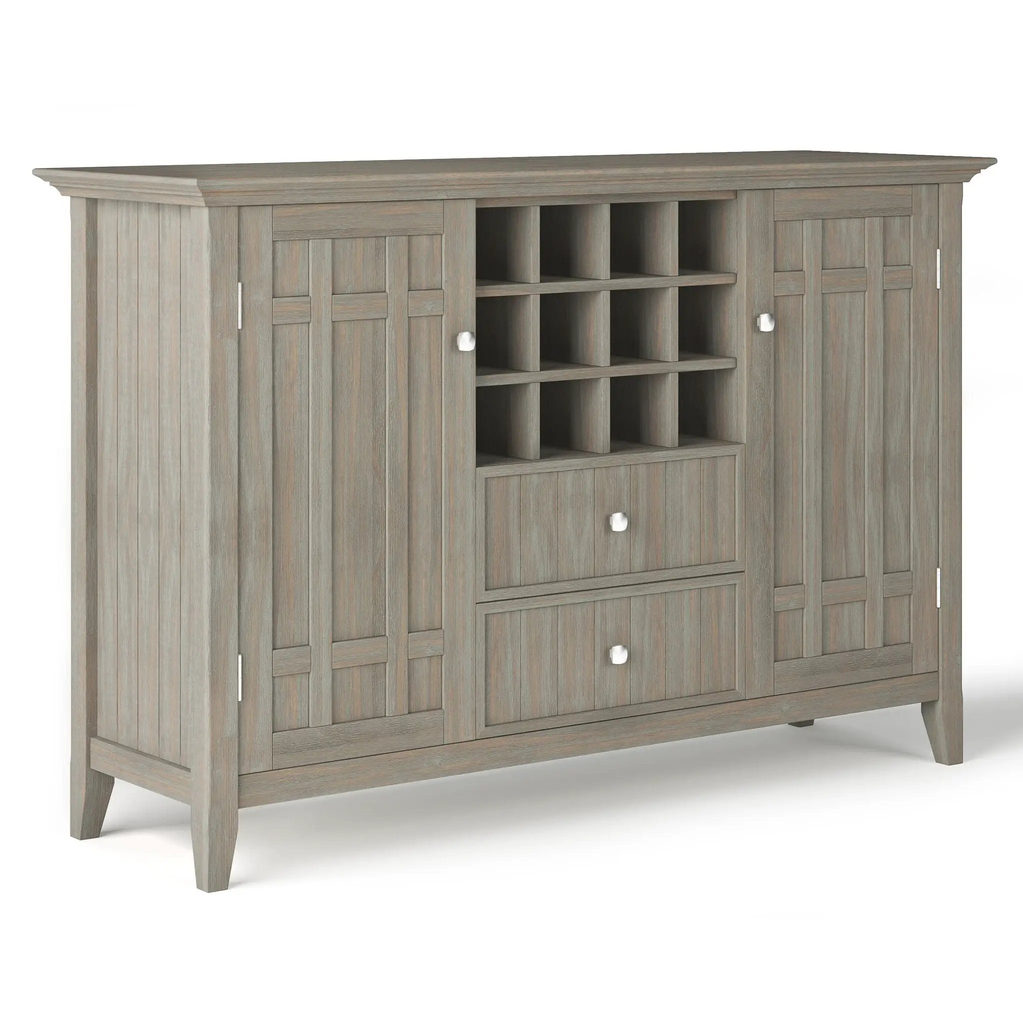 Bedford - Sideboard Buffet And Wine Rack by HouseOfZazla
