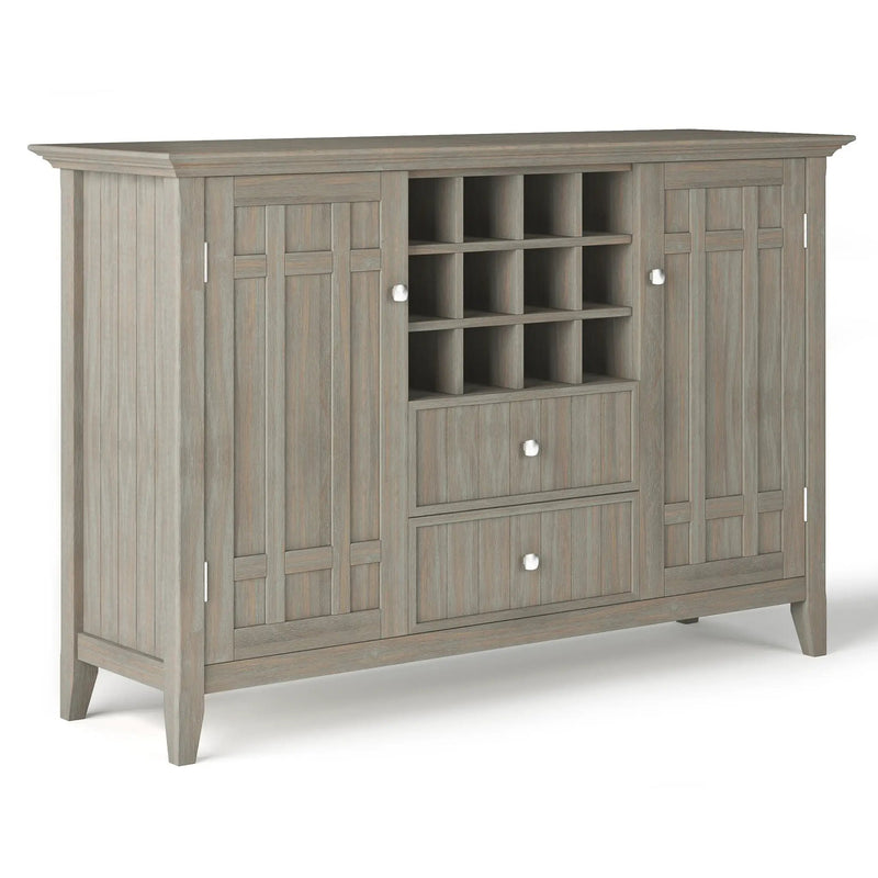 Bedford - Sideboard Buffet And Wine Rack by HouseOfZazla