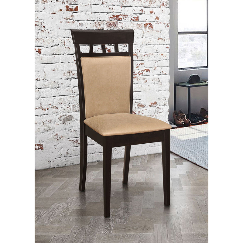 Upholstered Side Chairs (Set of 2) - Beige by HouseOfZazla
