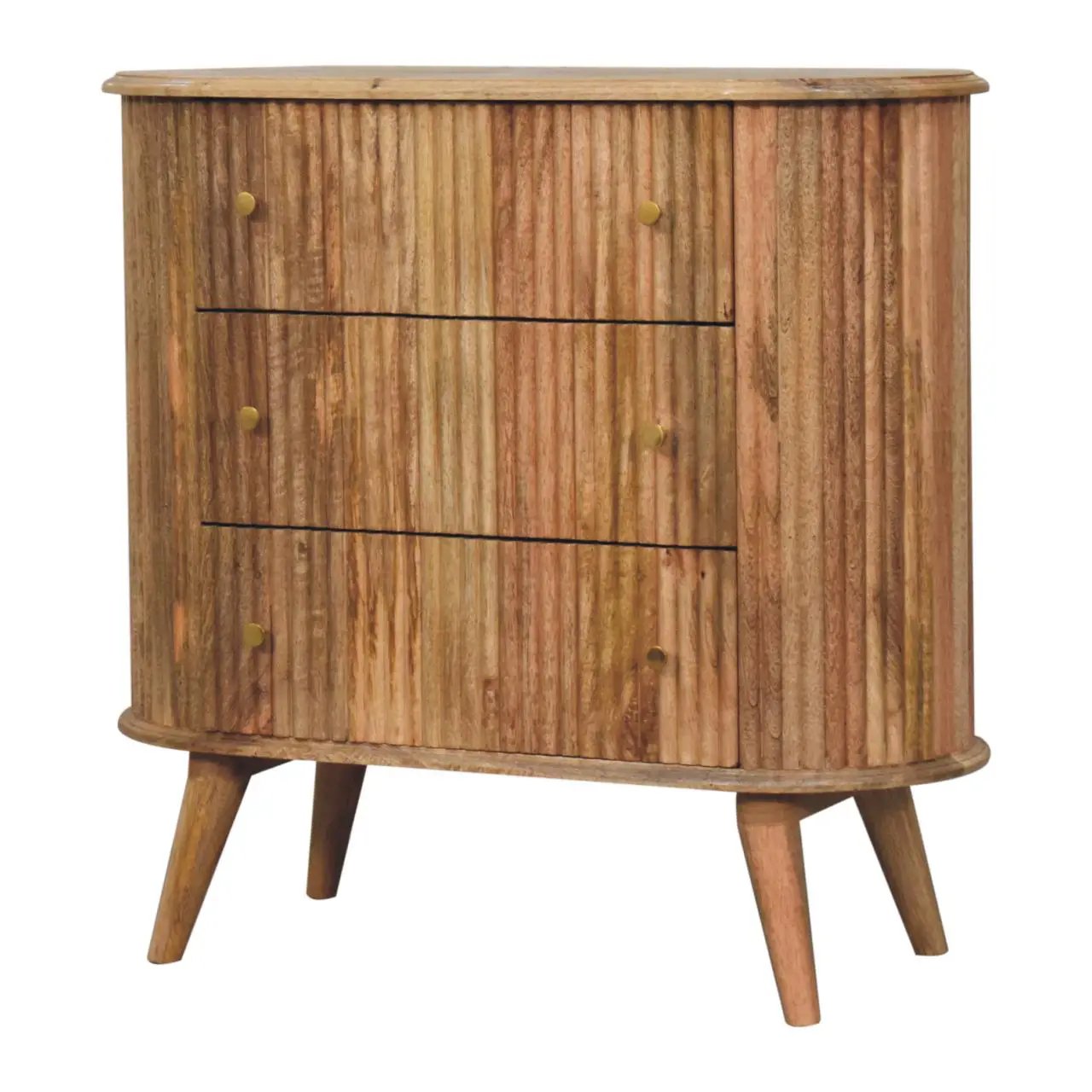Soba Nordic Chest - 3 Drawers, Nordic Legs by HouseOfZazla